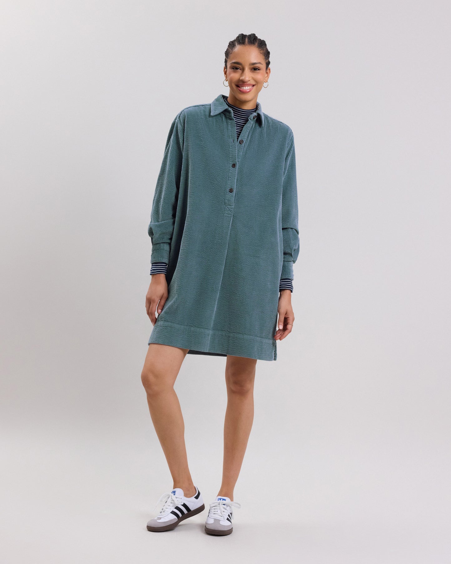 Rodwell Women's blue corduroy Dress