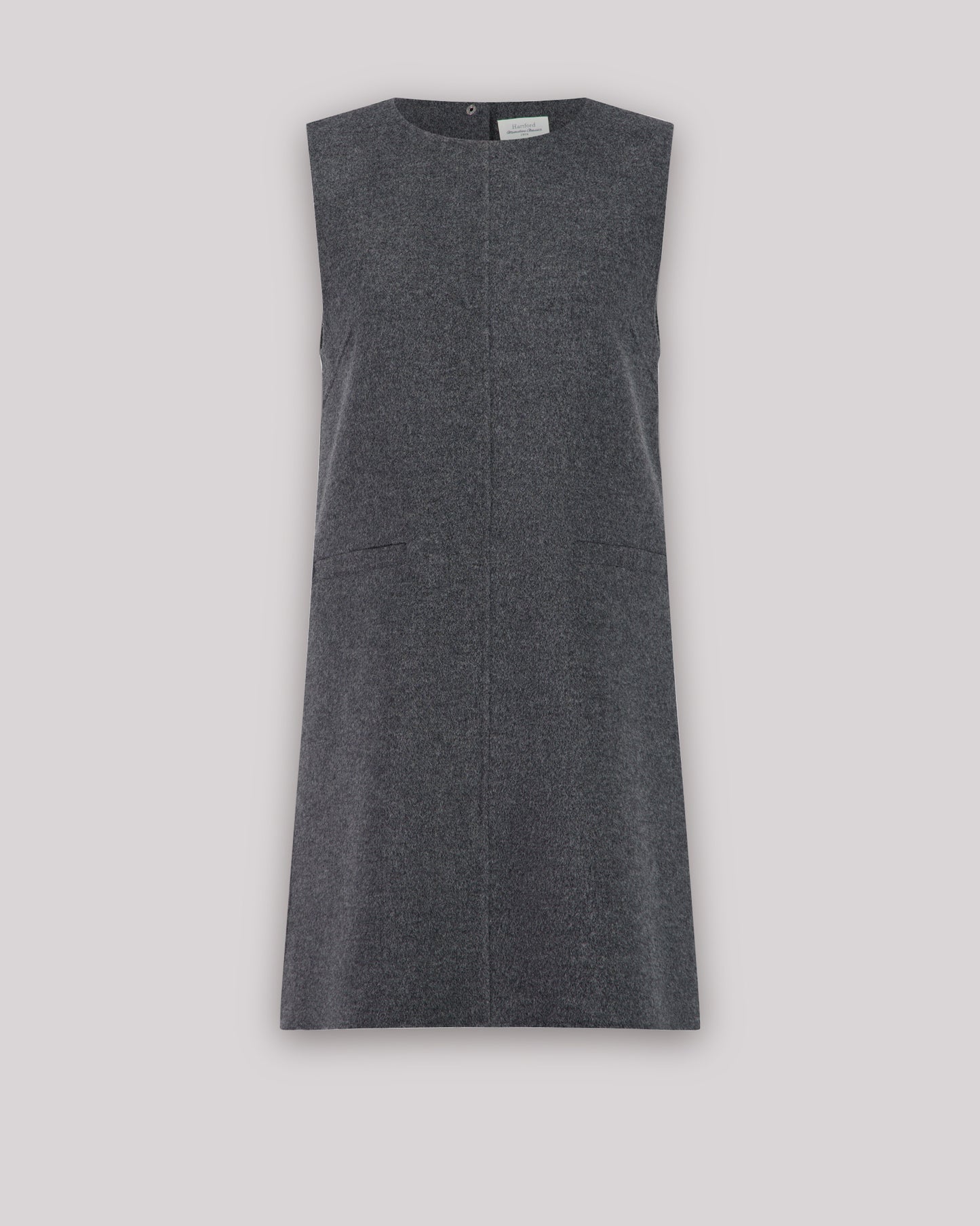 Racky Women's Anthracite double face wool Dress