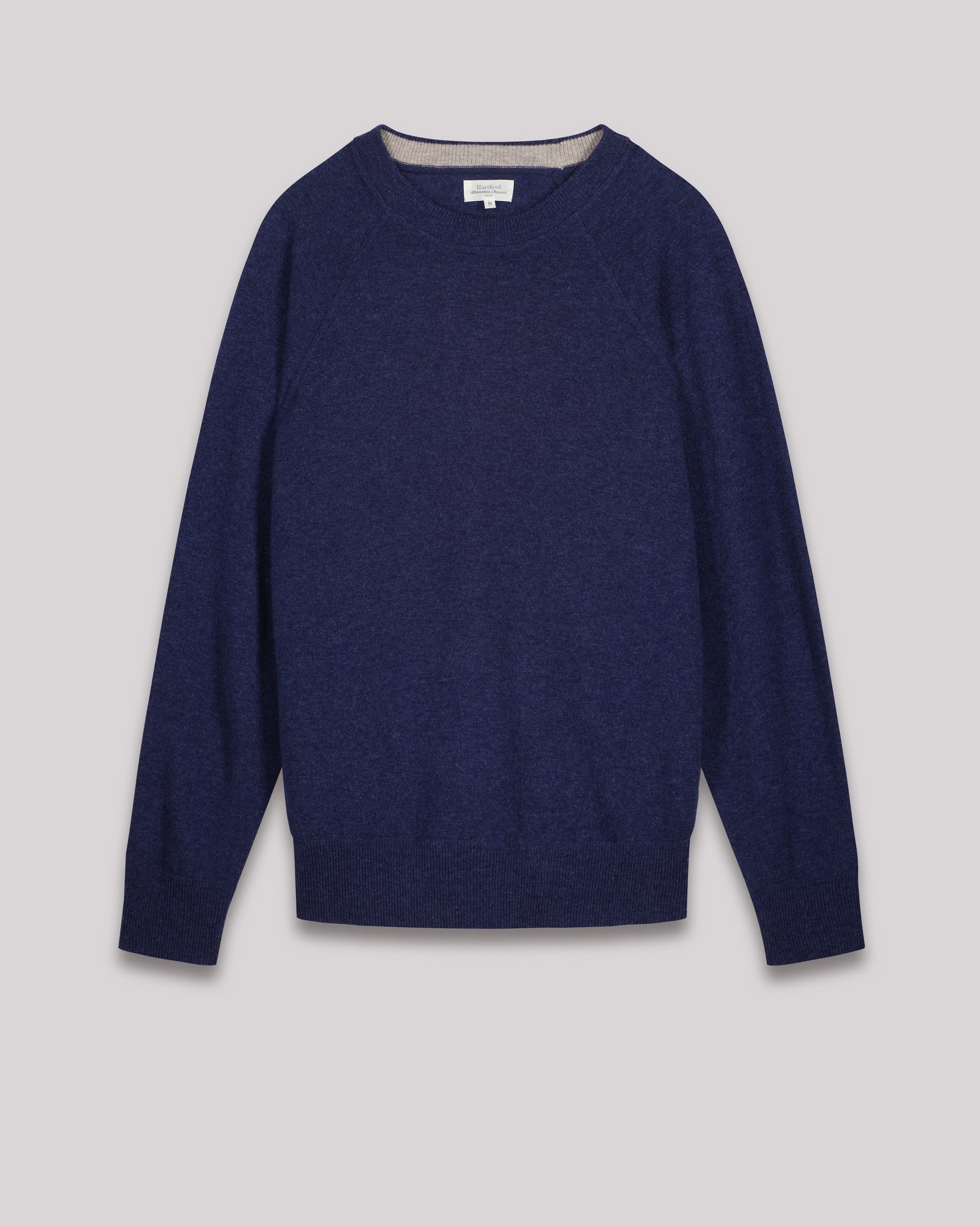 Pull Homme en laine & cachemire Indigo