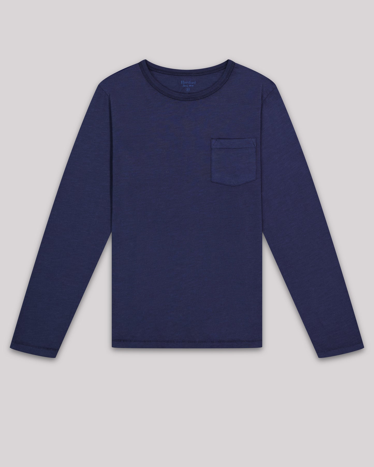 Pocket Boy's Navy Blue slub jersey T-shirt