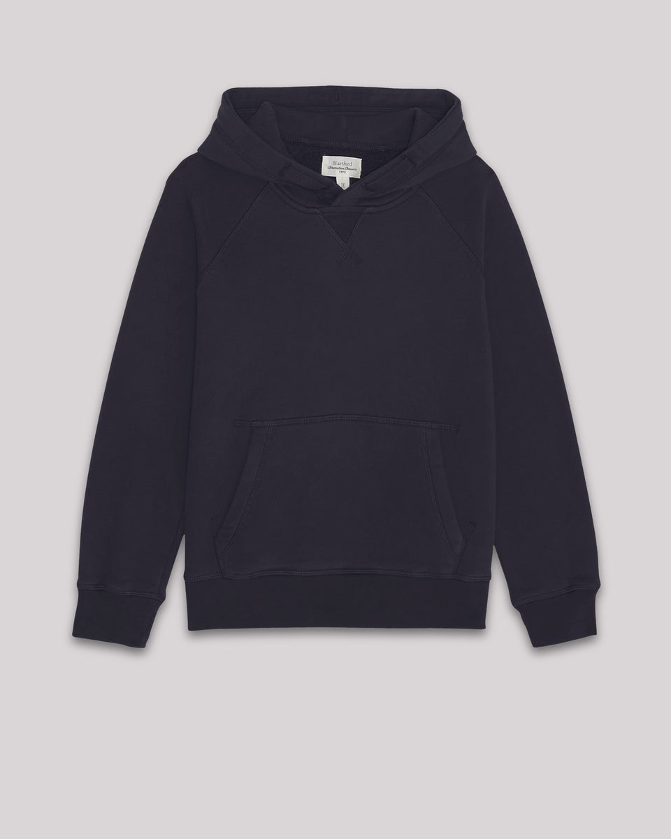 Boy's Navy Blue fleece Sweatshirt - Image principale