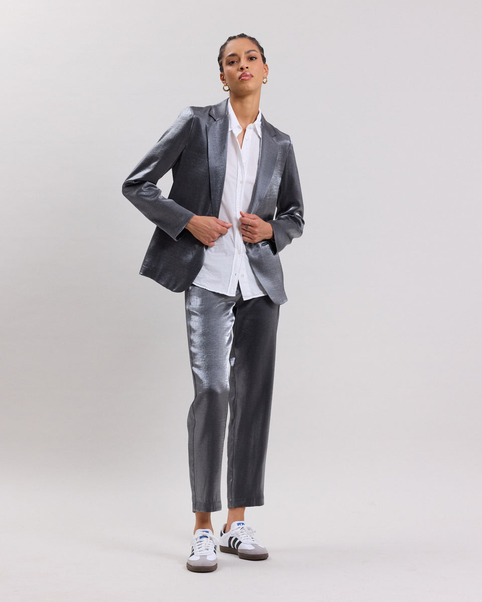 Veste Femme en viscose Gris Virna - Image alternative