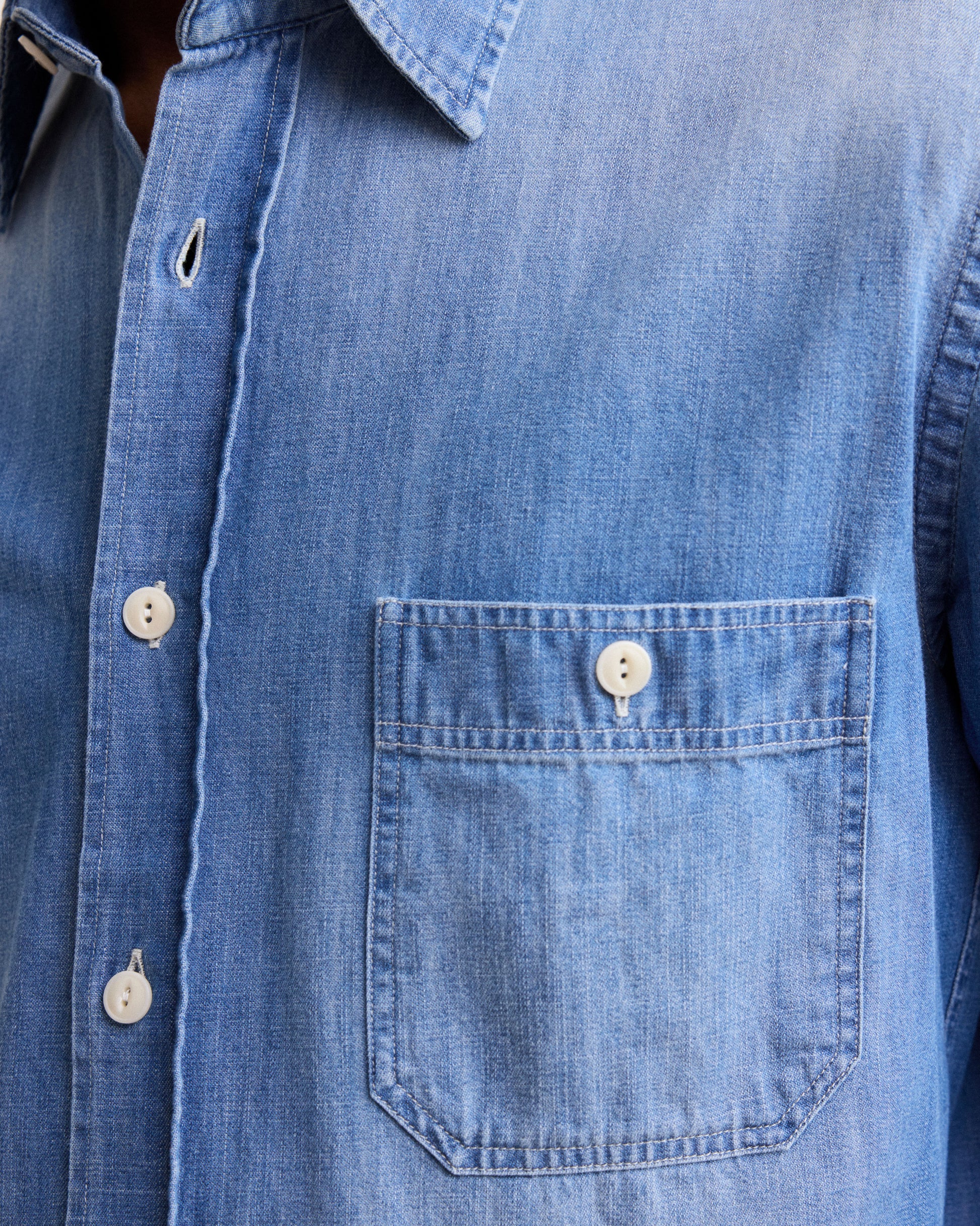 Chemise Homme en Denim Pocket