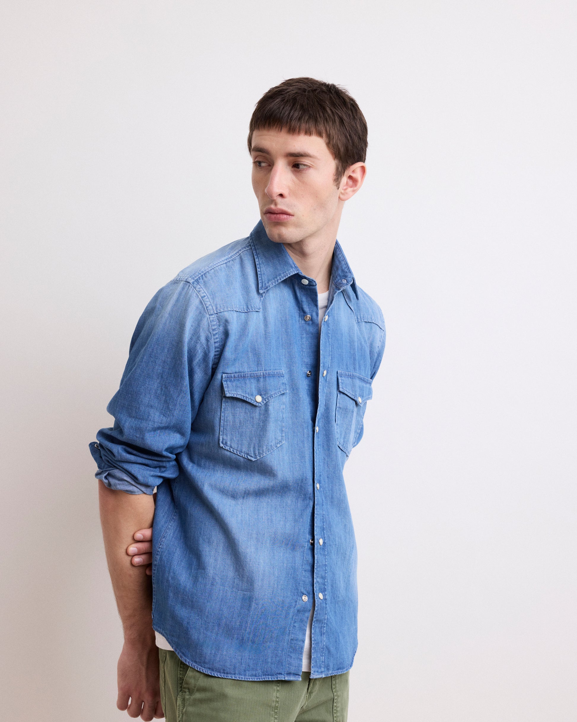 Chemise Homme en Denim Phoenix