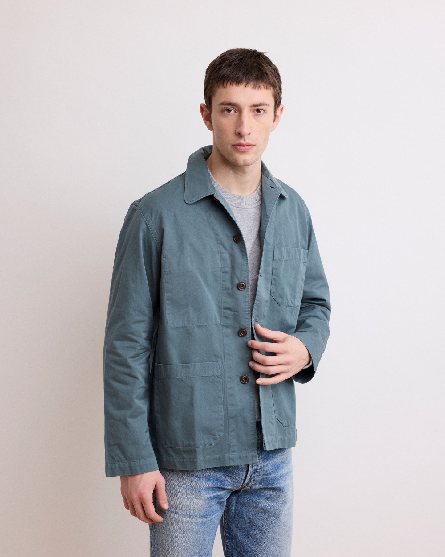 Veste Homme Chino Vert Militaire Perry