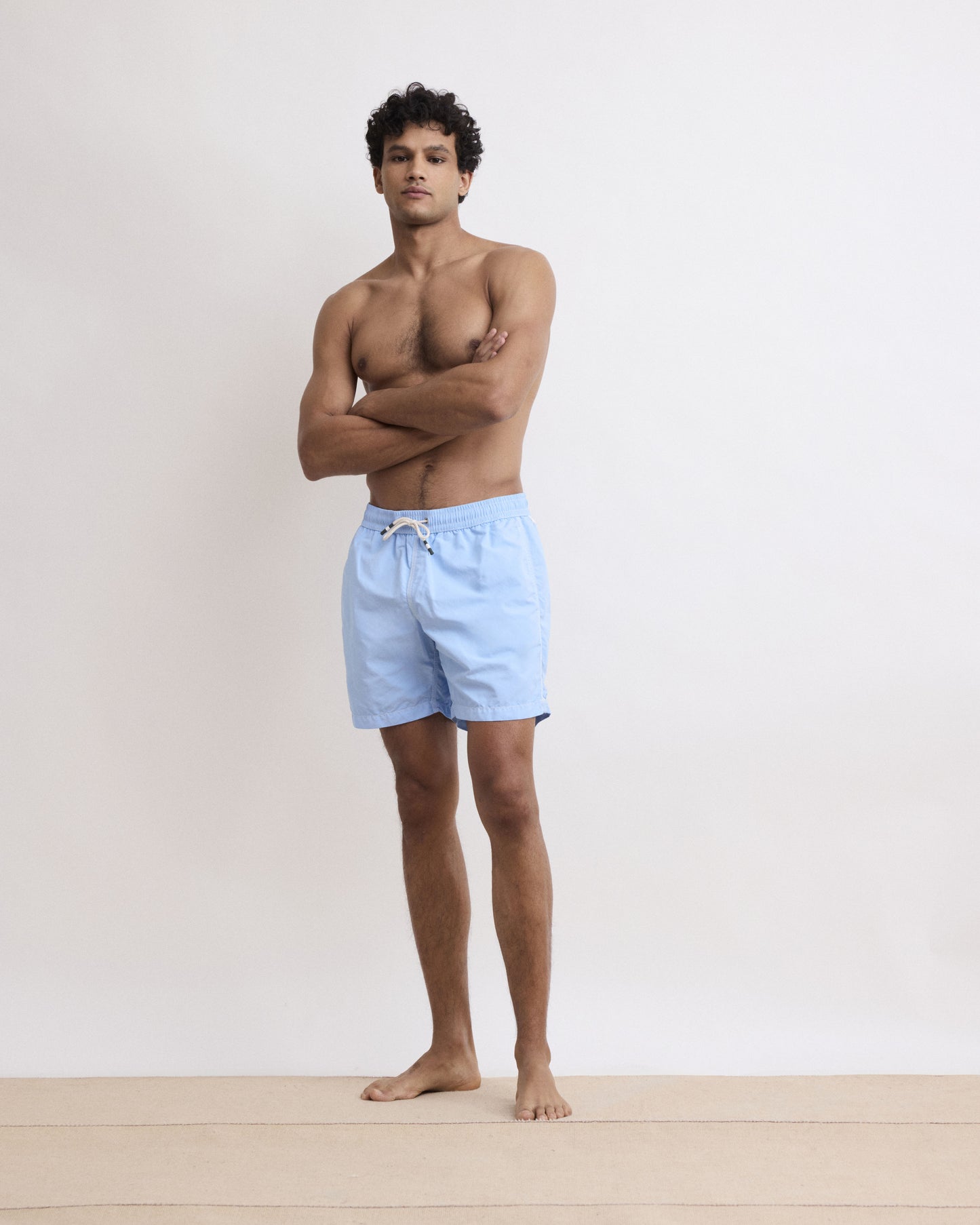 Maillot Homme uni Bleu Ciel Swim