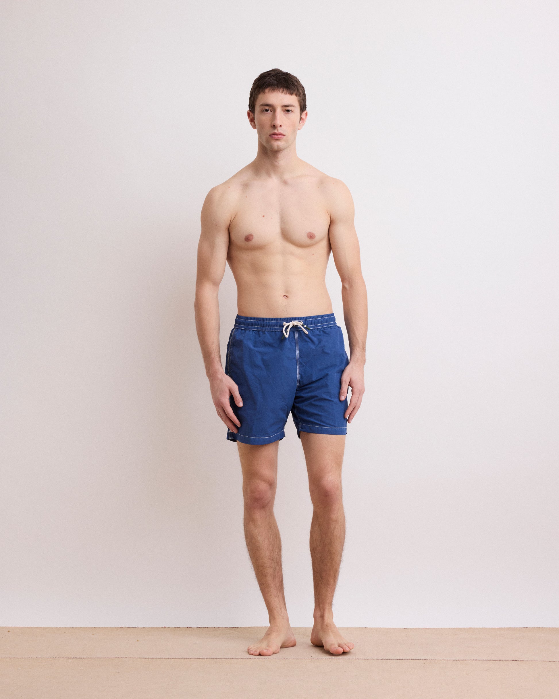 Maillot Homme Uni Bleu Marine Swim