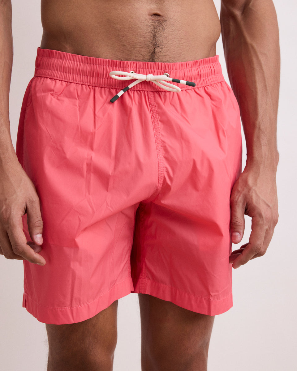 Men's Coral Lightweight Swim Trunks - Image alternative