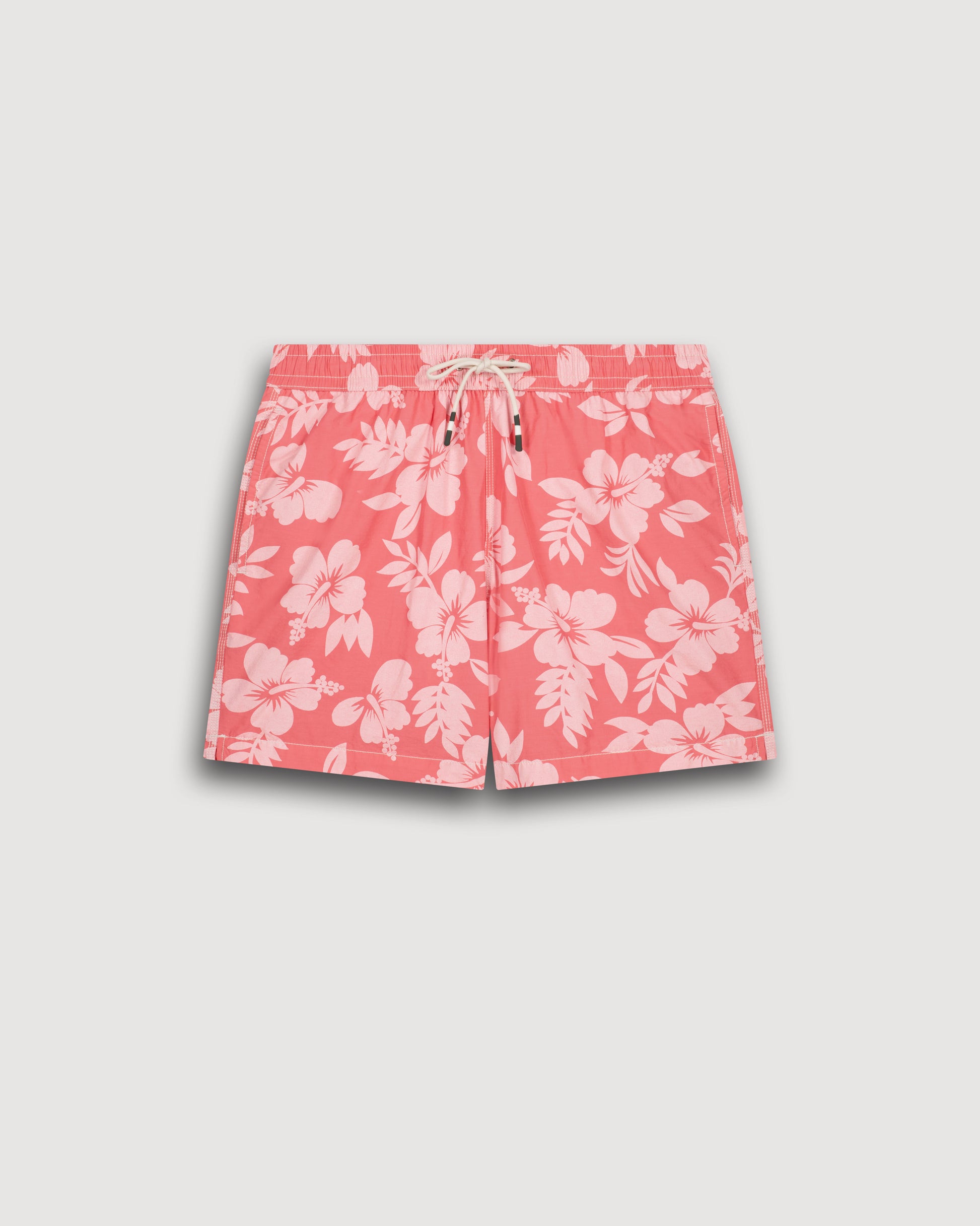 Maillot Homme Imprimé Hibiscus Tangerine Swim