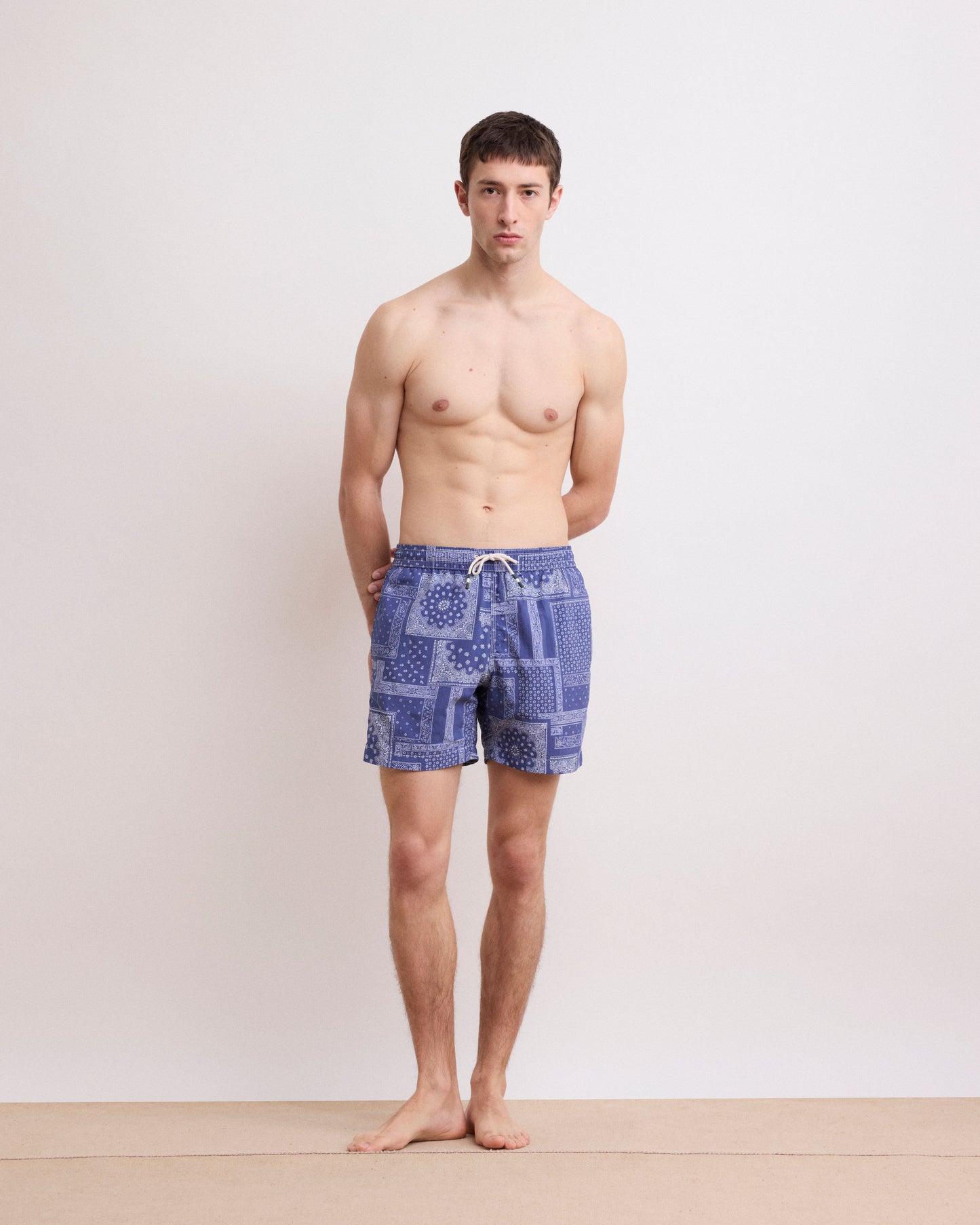 Maillot Homme Imprimé Bandana Indigo Swim