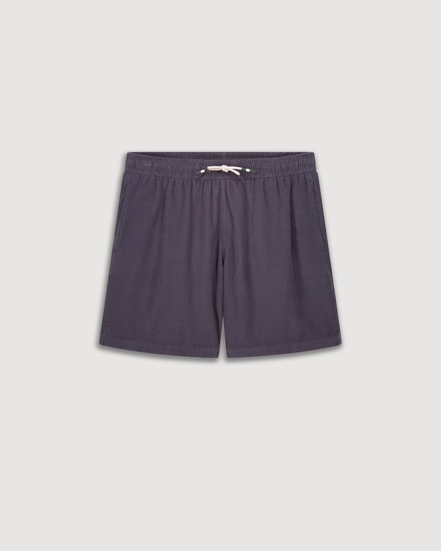 Short Homme en Velours côtelé Carbone