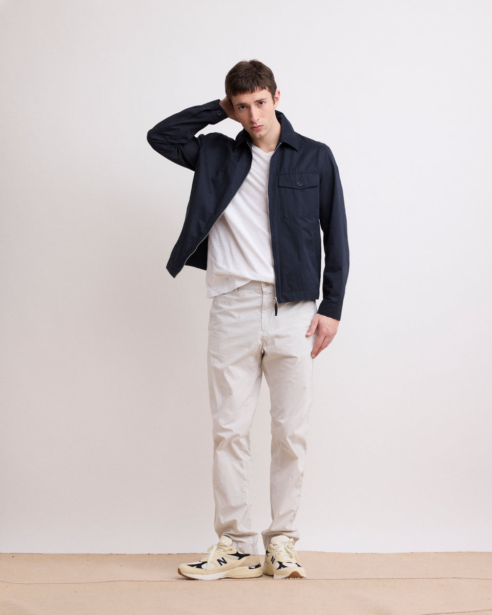 Blouson Homme déperlant Bleu Marine Danny - Image alternative