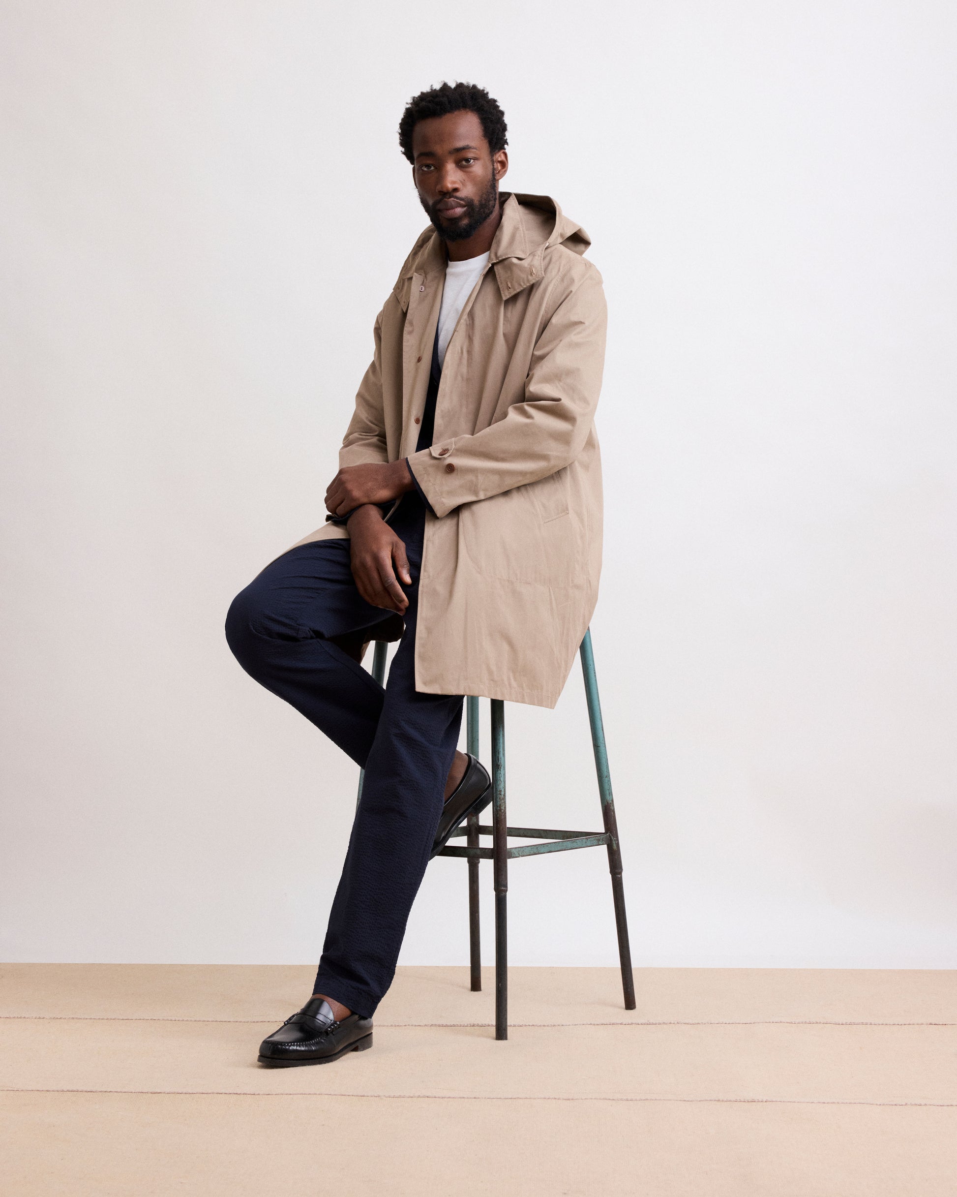 Trench Homme déperlant Beige Charly