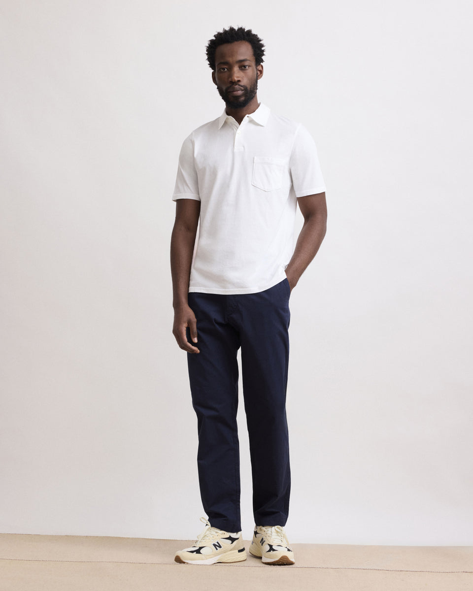 Pantalon Homme en Chino Léger Bleu Marine Tyron - Image principale