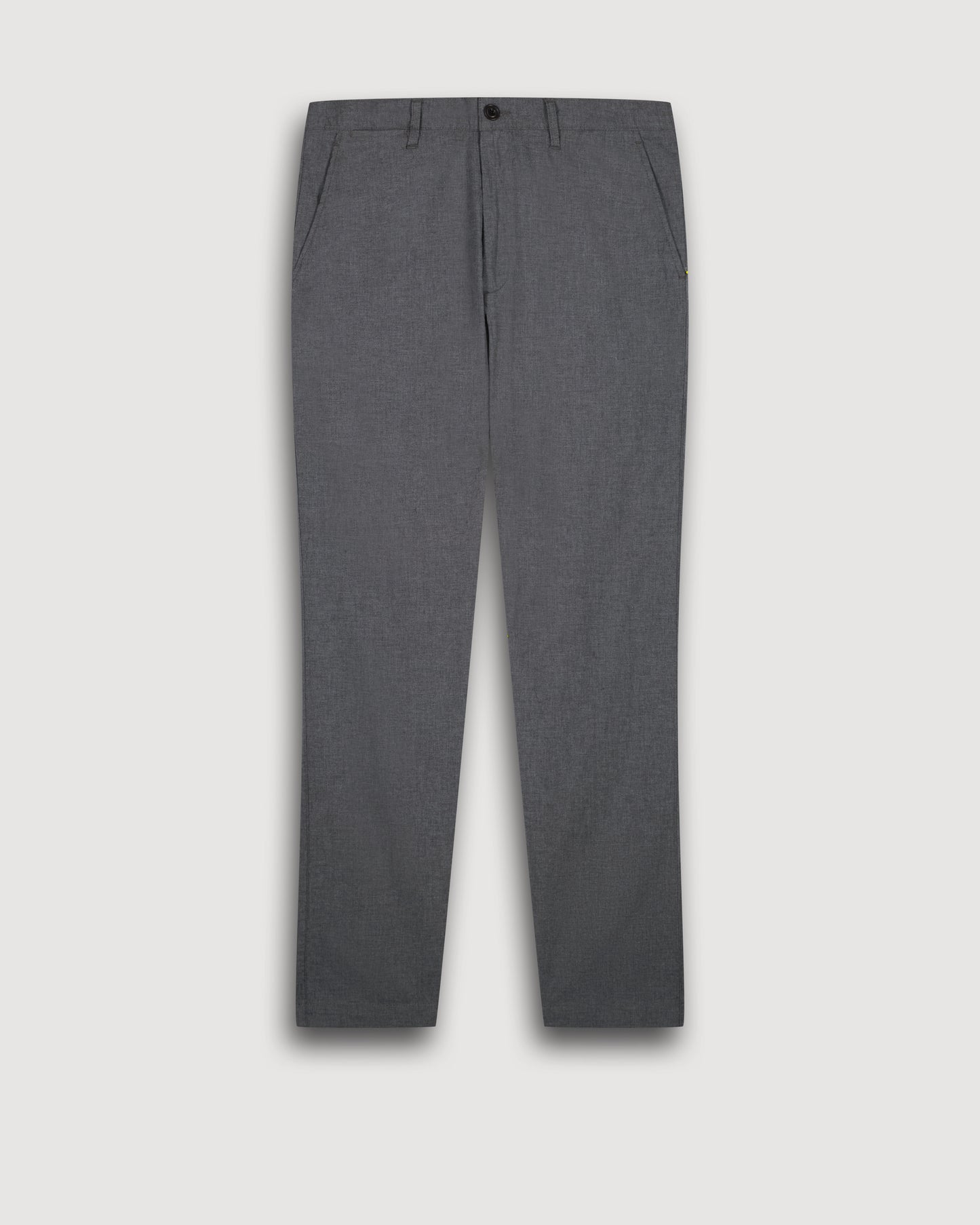 Pantalon Homme en Coton Fresco Gris Chiné Tyron