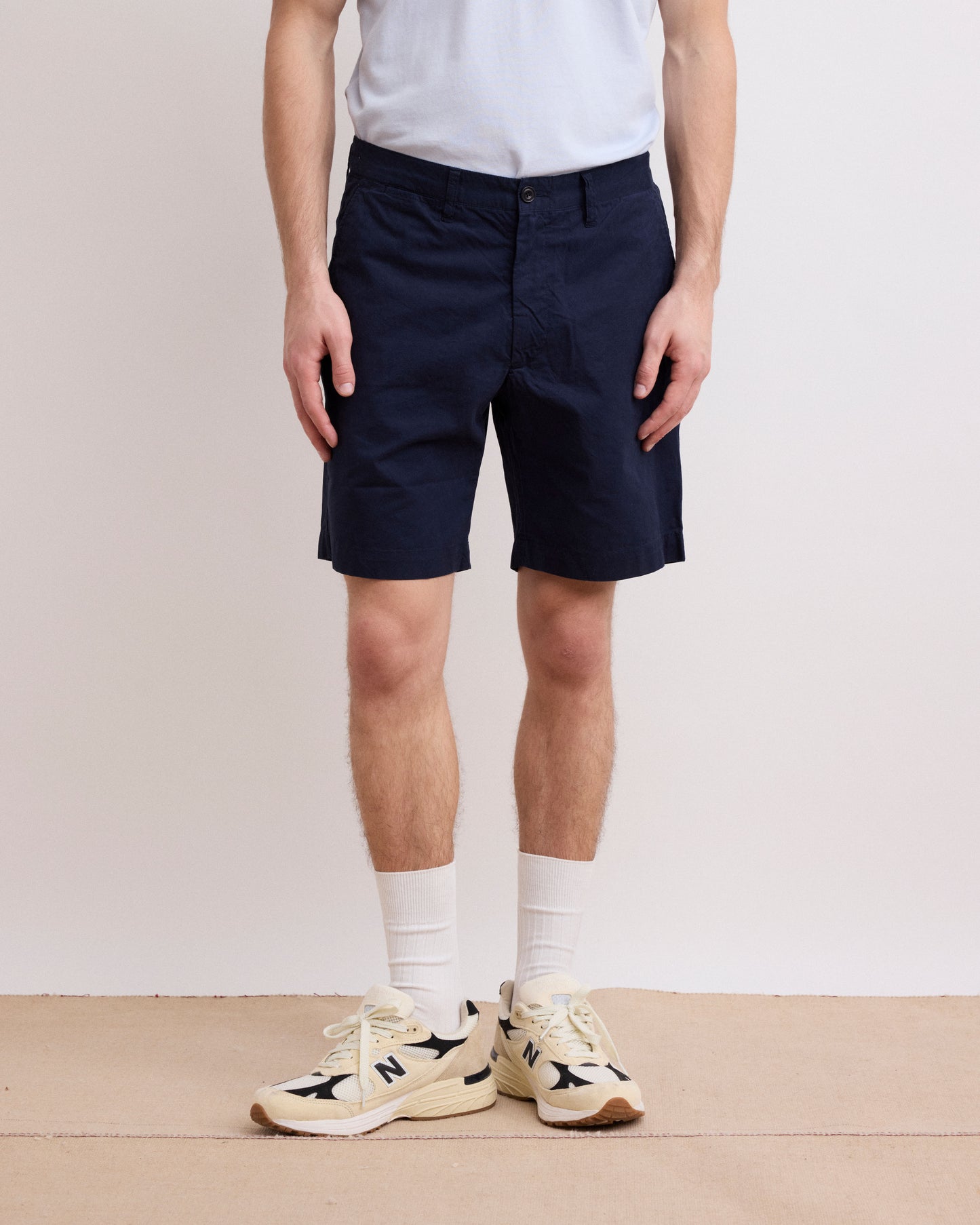 Short Homme en Chino Léger Bleu Marine Byron