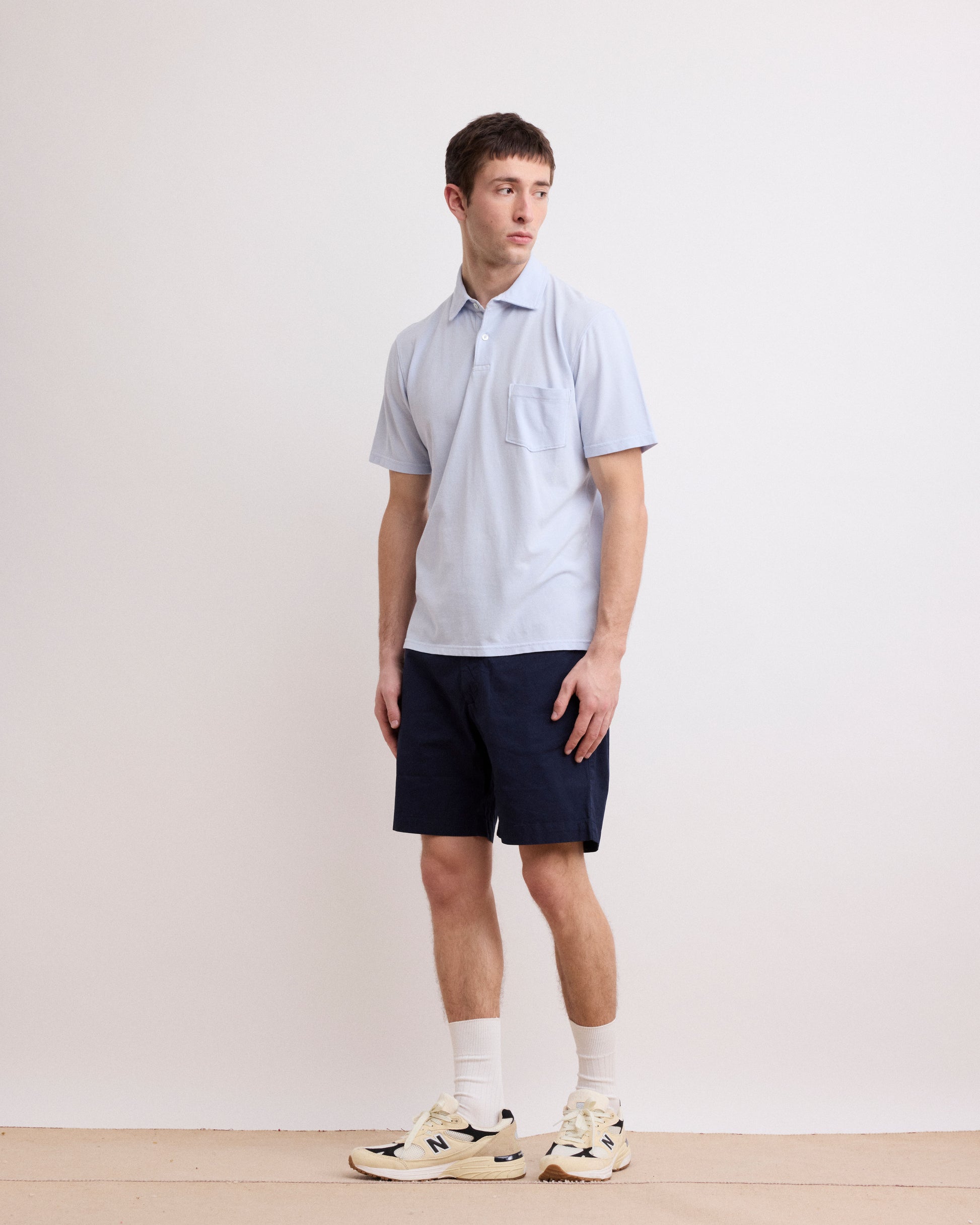 Short Homme en Chino Léger Bleu Marine Byron