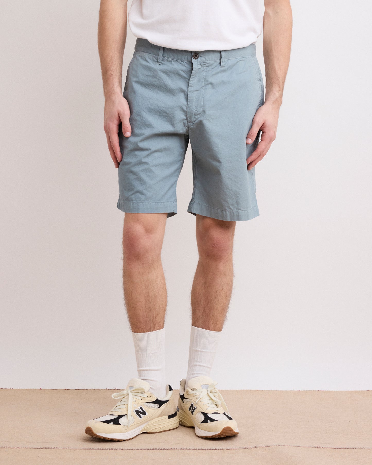 Short Homme en Chino Léger Vert Celadon Byron