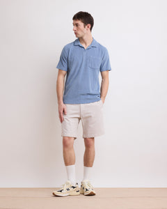 Short Homme en Coton et Lin Beige Byron