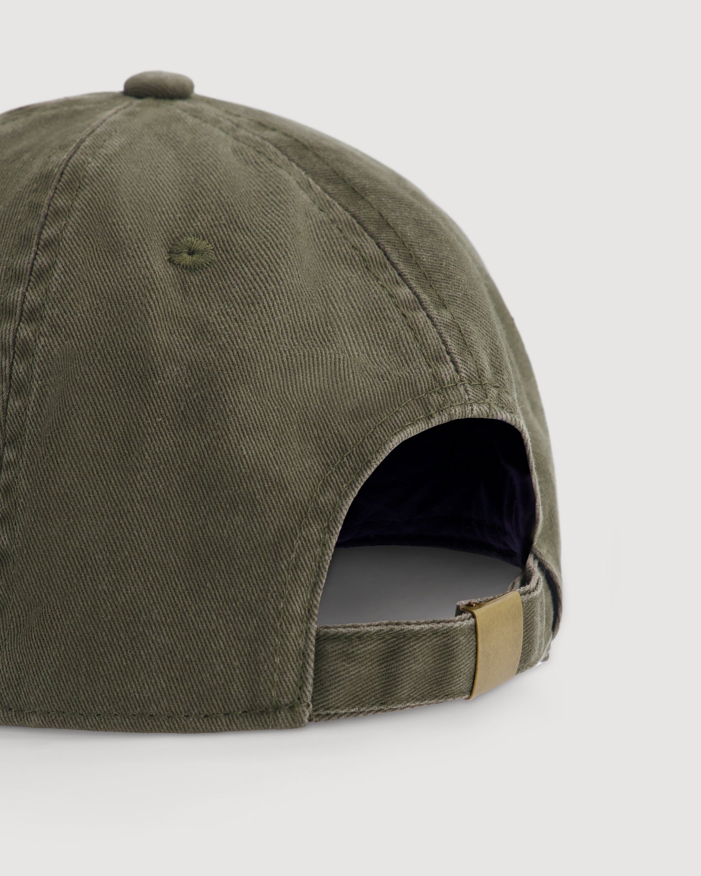 Cap H Men's Army Green Cotton Cap