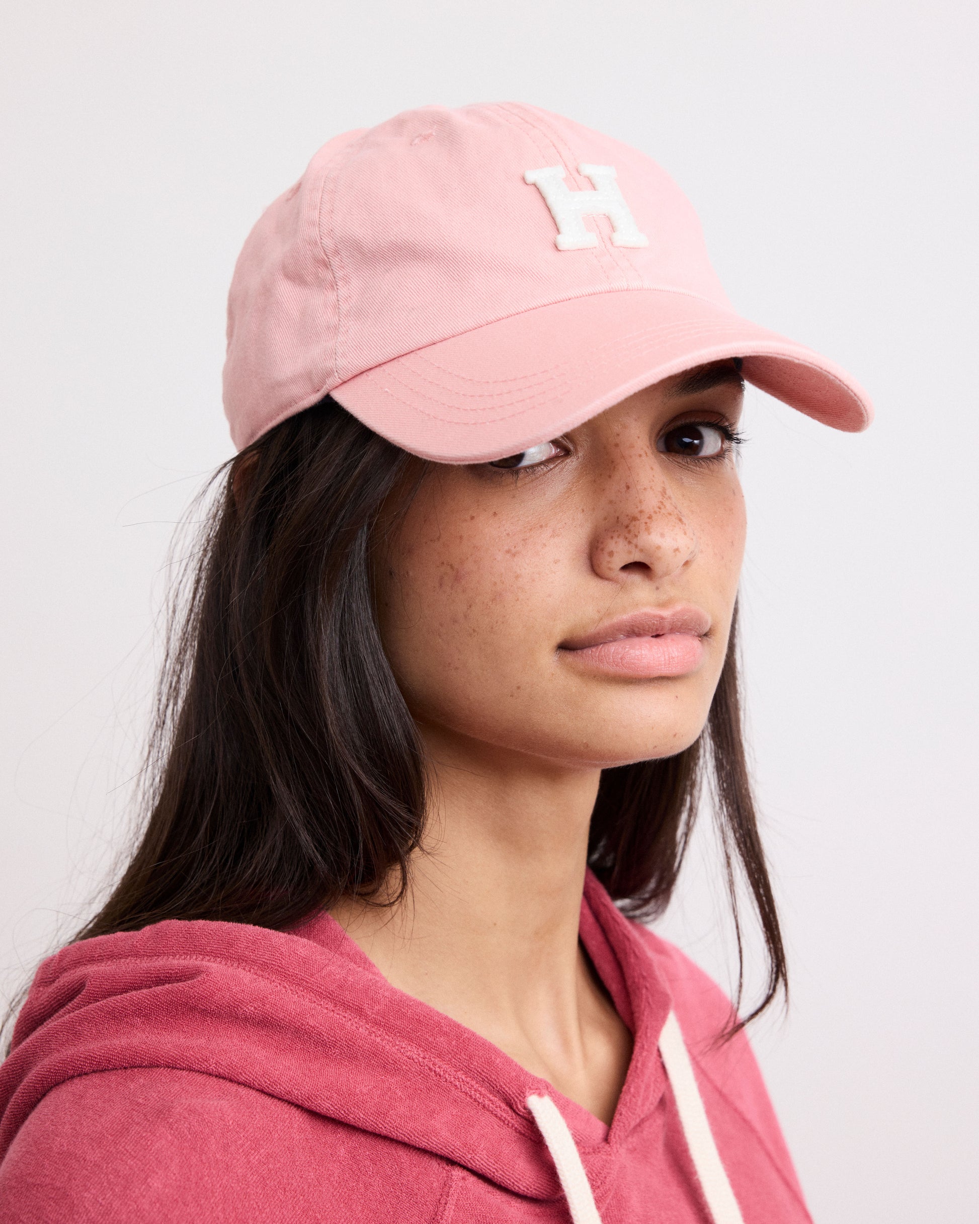 Casquette Femme en Coton Rose Cap H