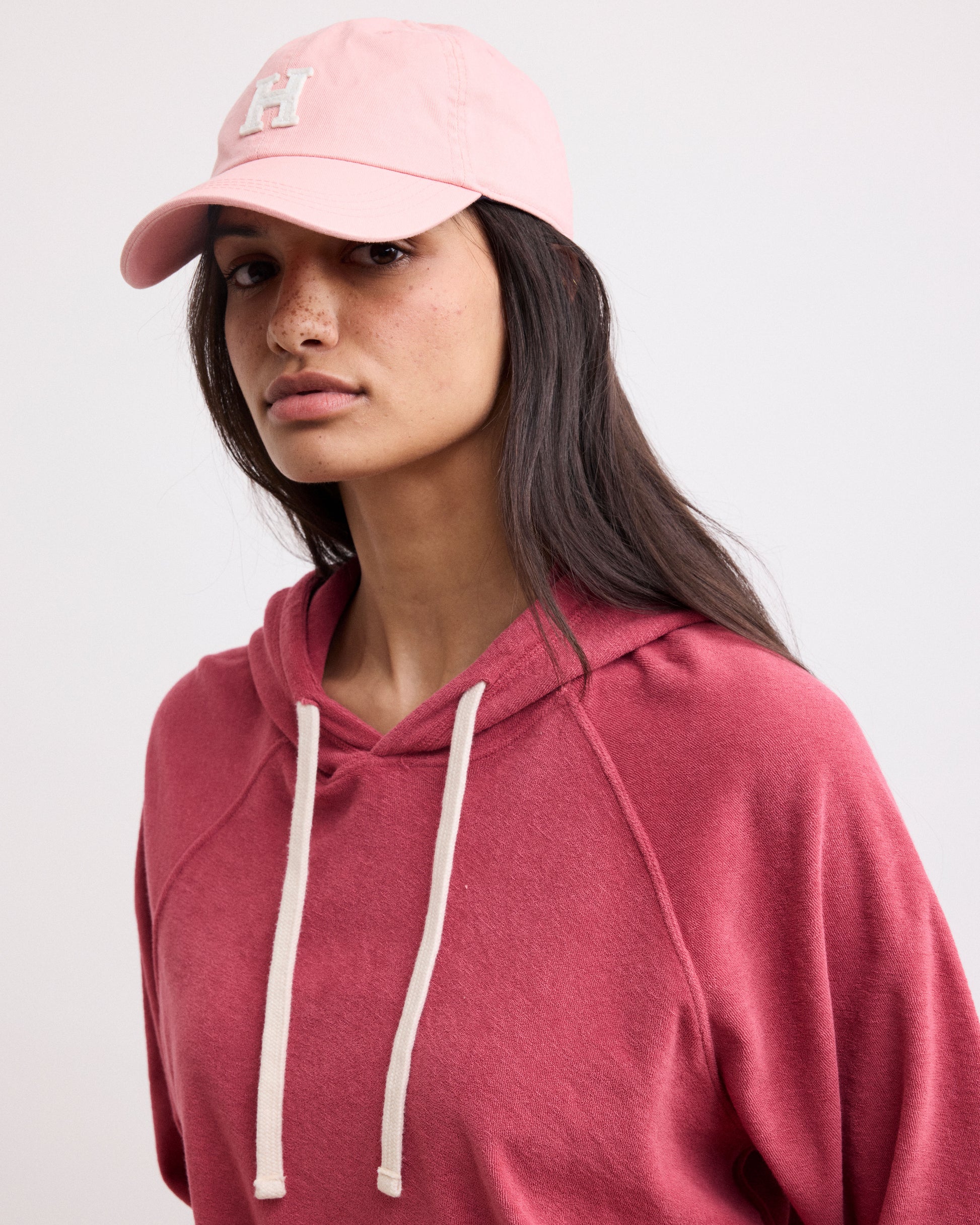 Casquette Femme en Coton Rose Cap H