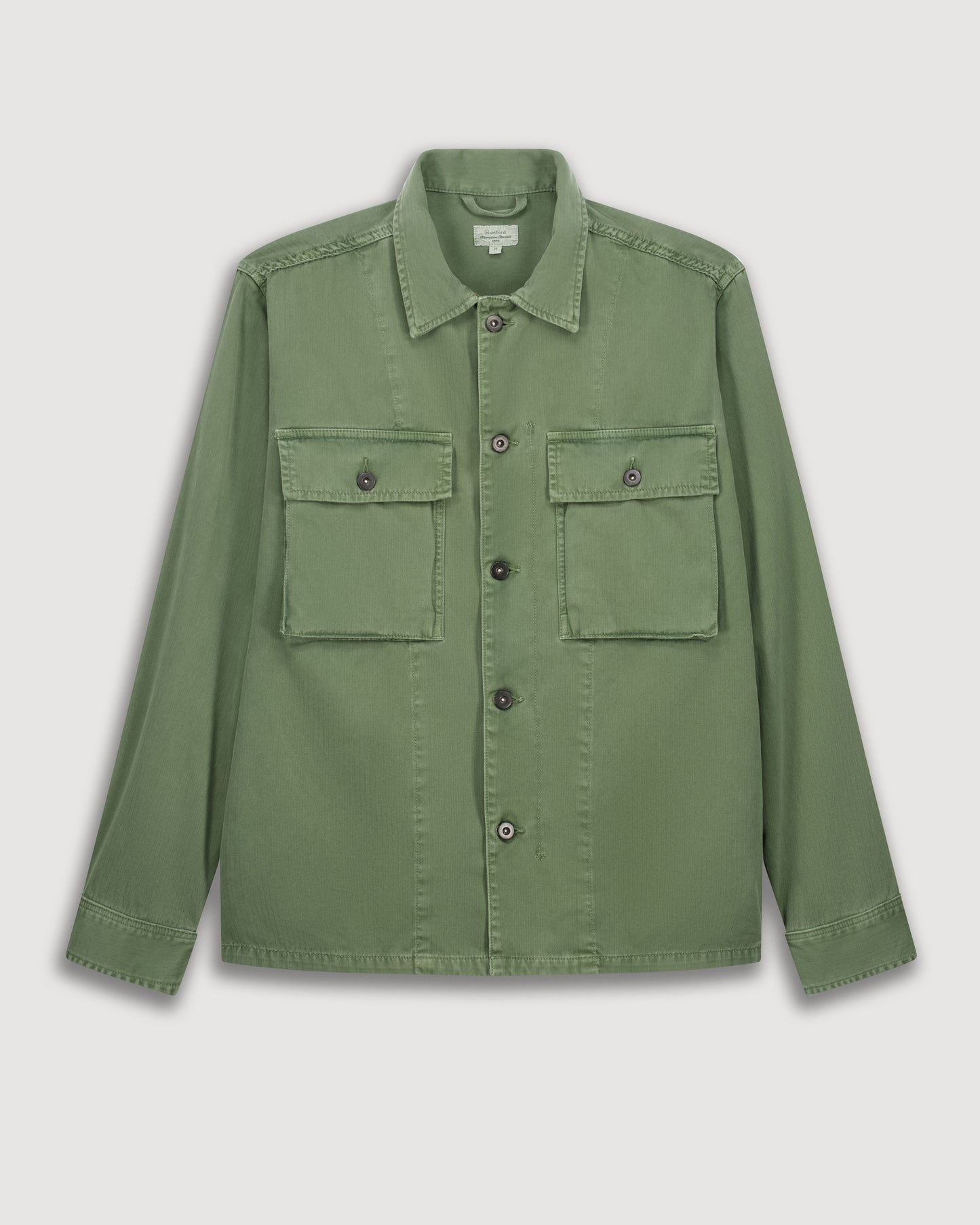 Veste Homme en Coton Vert Militaire Dar