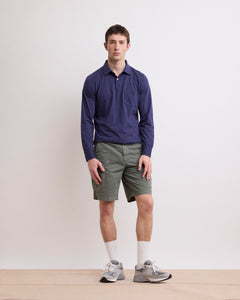 Short Homme en Chino Vert Militaire Cargo