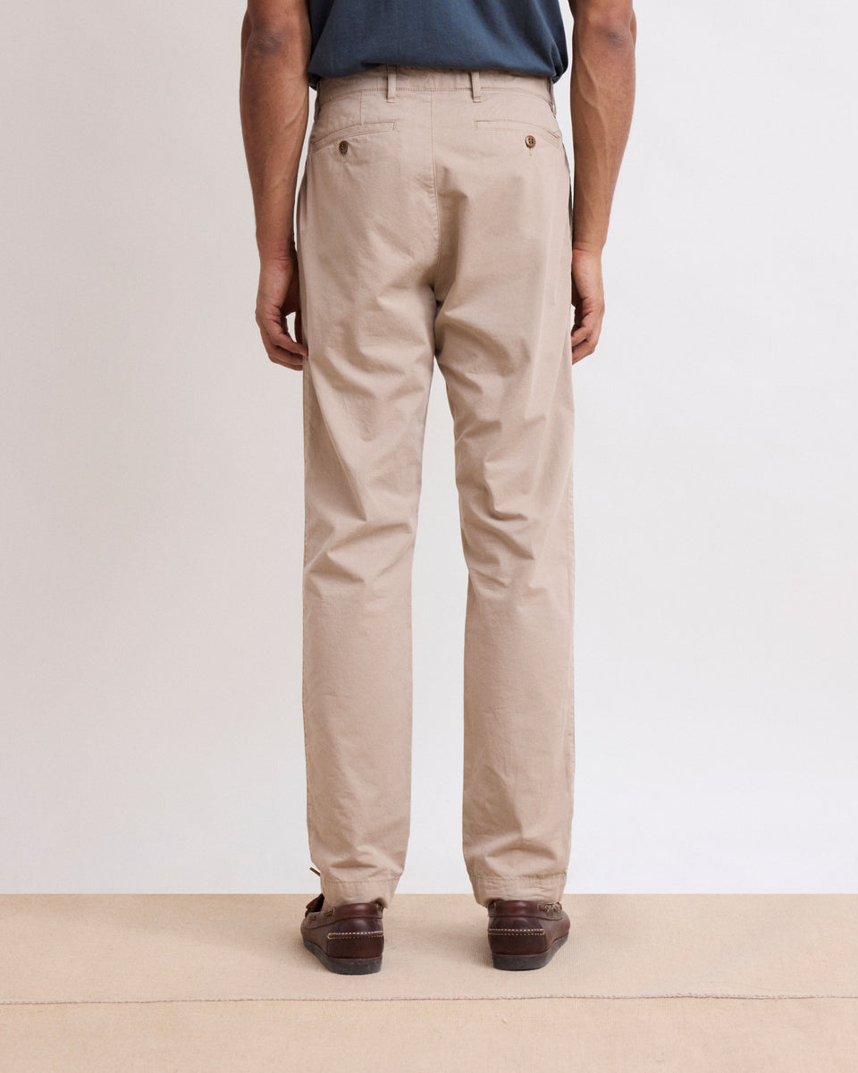 Pantalon Homme Chino Beige Tex - Image 3