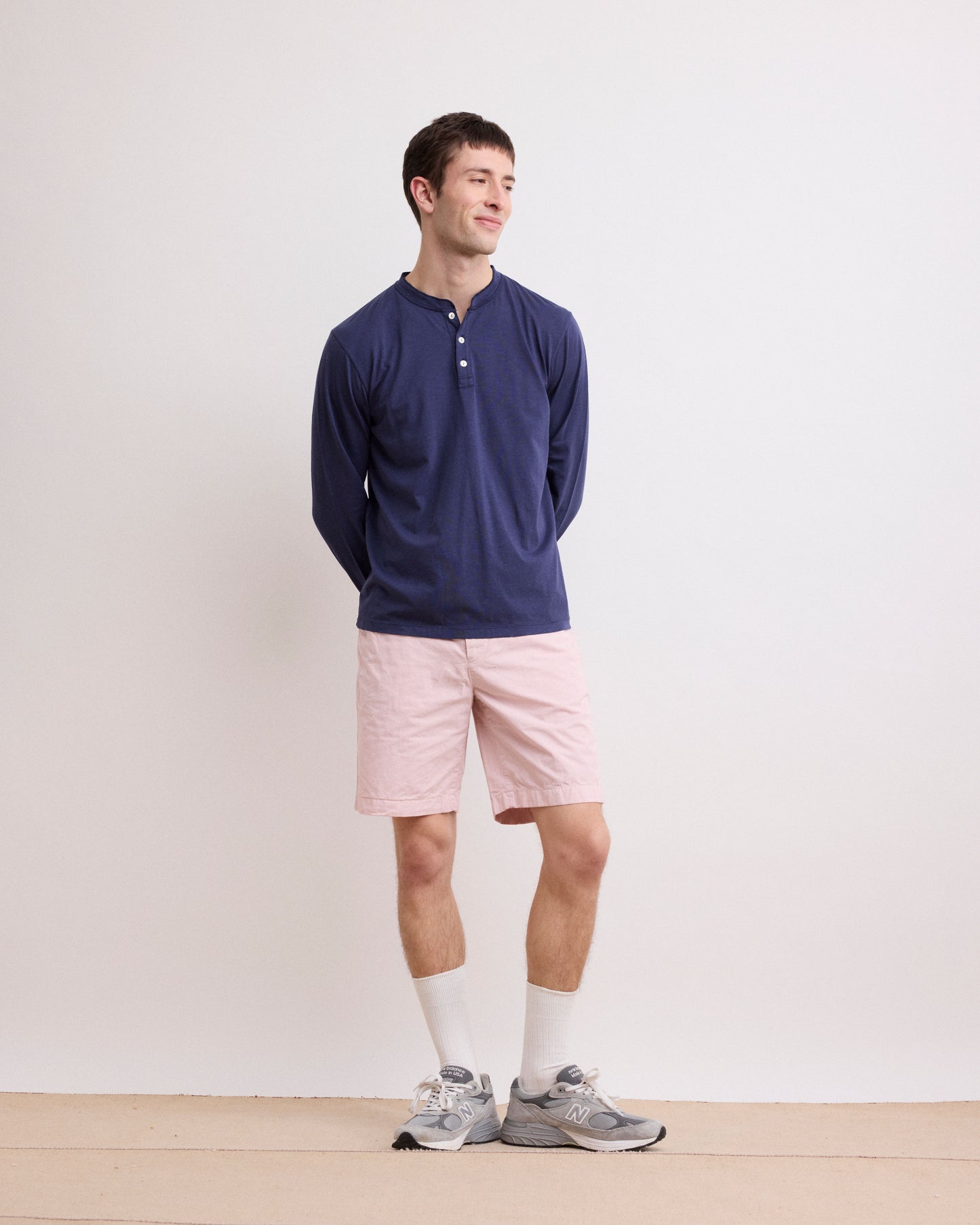 Short Homme Chino Rose Pâle Texas