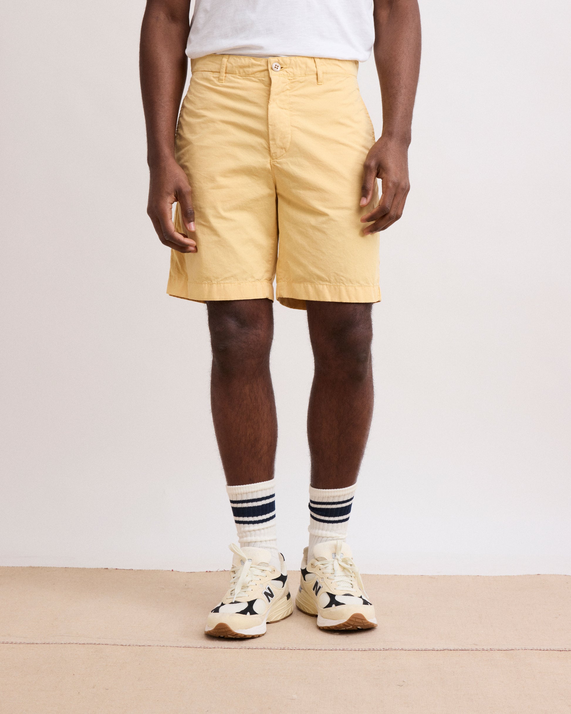 Short Homme Chino Jaune Texas