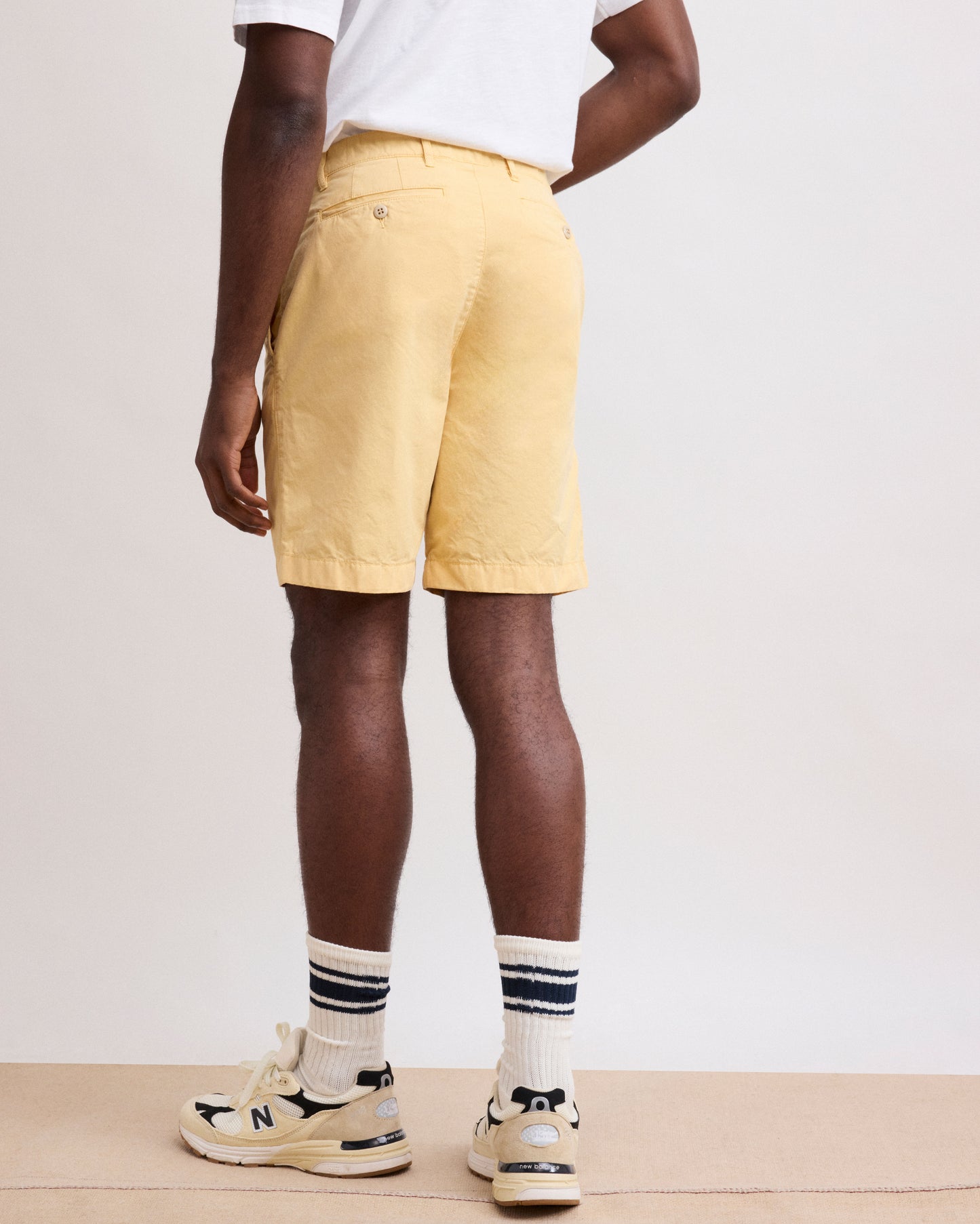 Short Homme Chino Jaune Texas