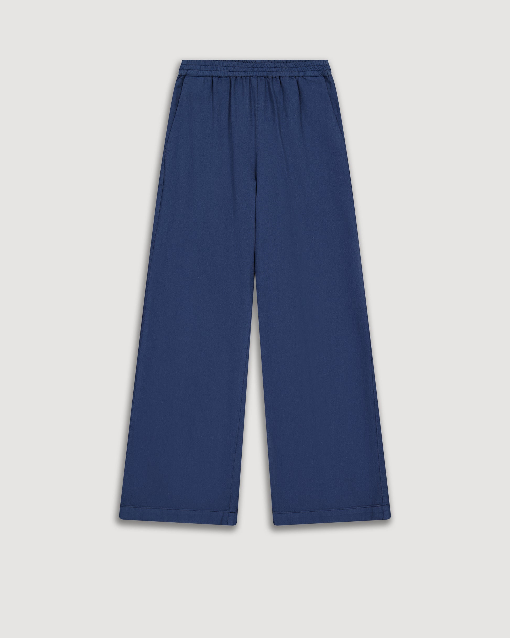 Pantalon Fille en Twill de Coton Bleu Marine Palladium