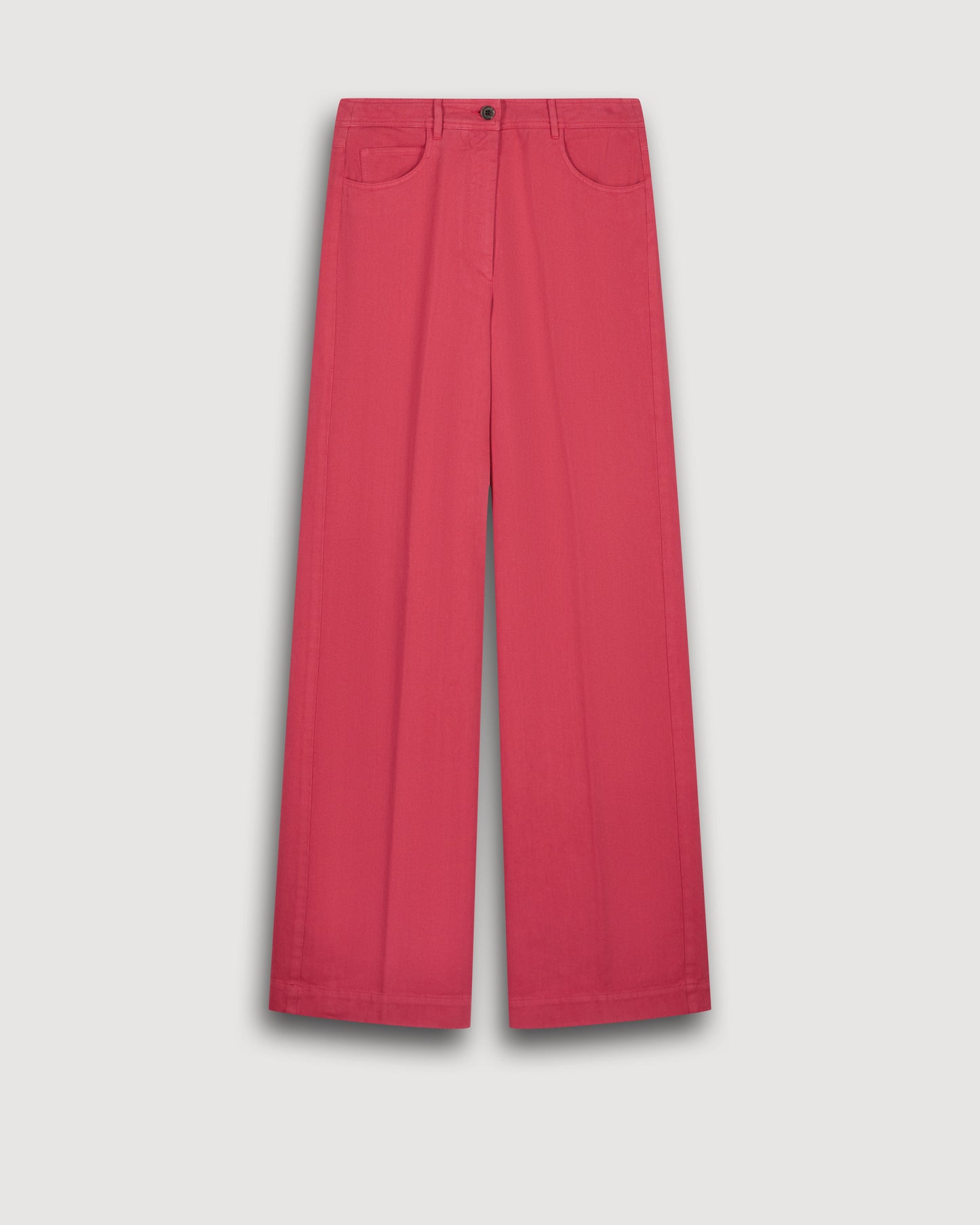 Pantalon Femme en Lyocell & Coton Framboise Pilote