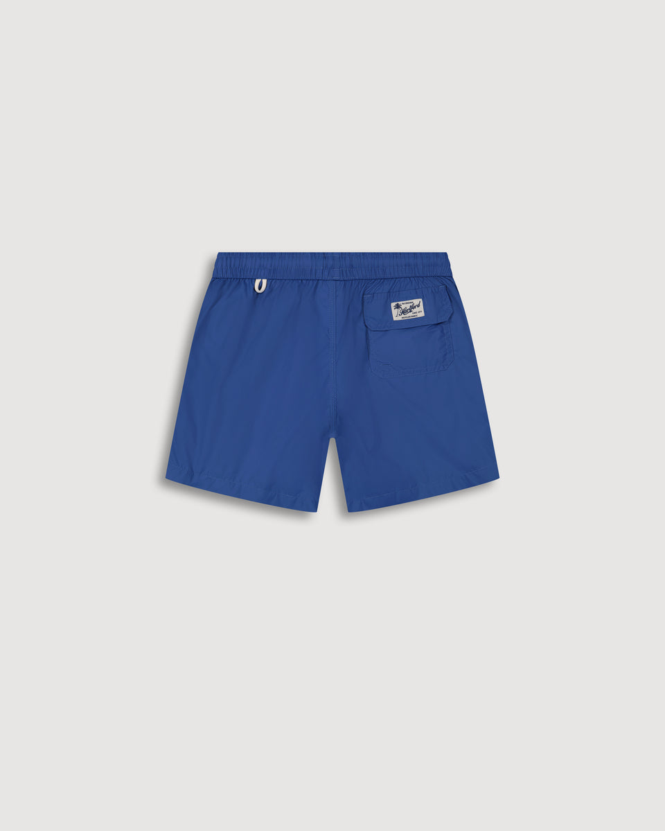 Achille Boy's Petrol Blue Lightweight Swim Trunks - Image alternative