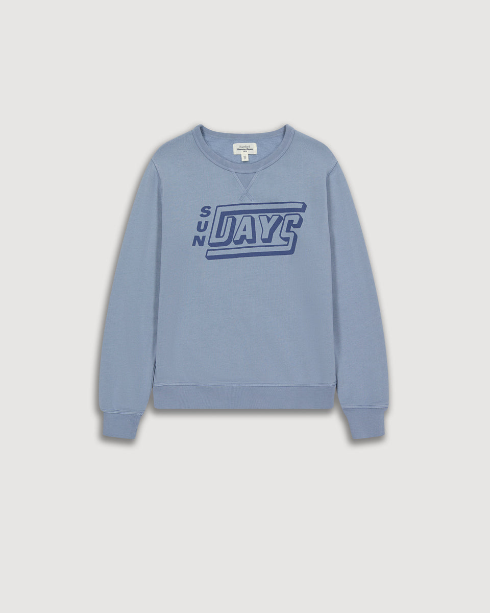 Boy's Deep Blue Printed 