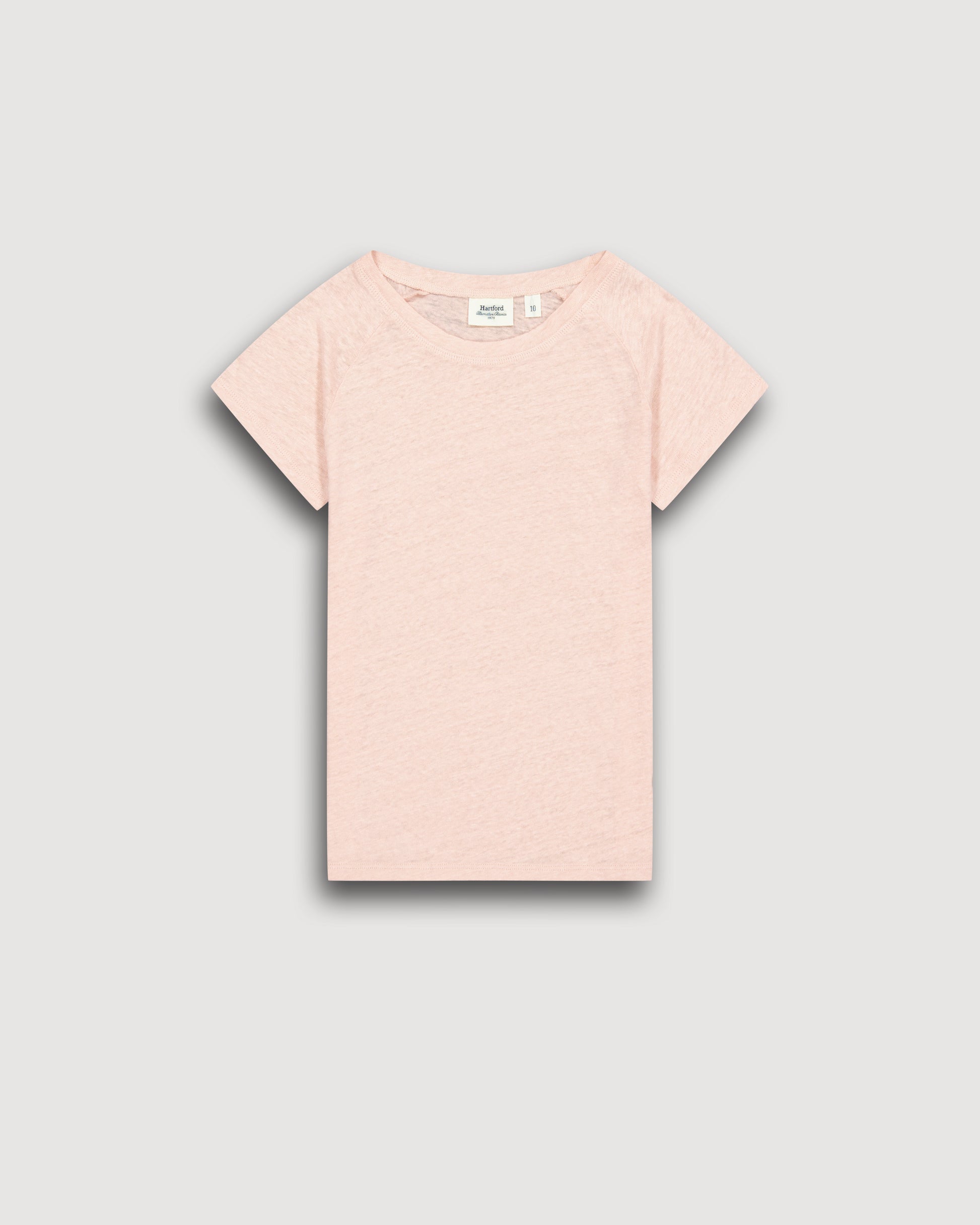 Tee Shirt Fille en Lin Blush Telcy