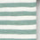 Teofila Girl's Off-White & Agave Green Striped Ribbed Cotton T-shirt