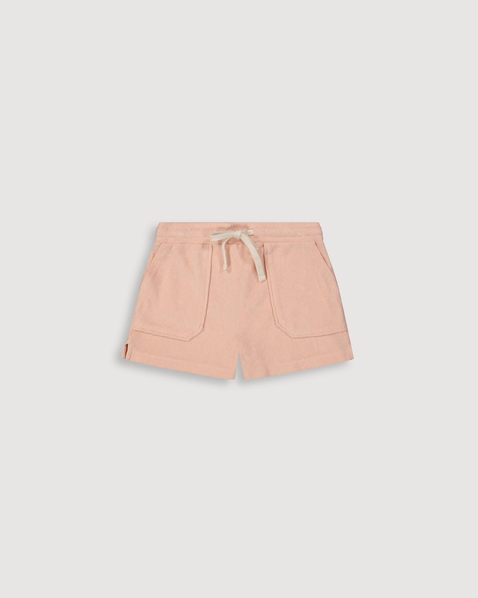 Short Fille en Éponge Rose Tivu - Image principale