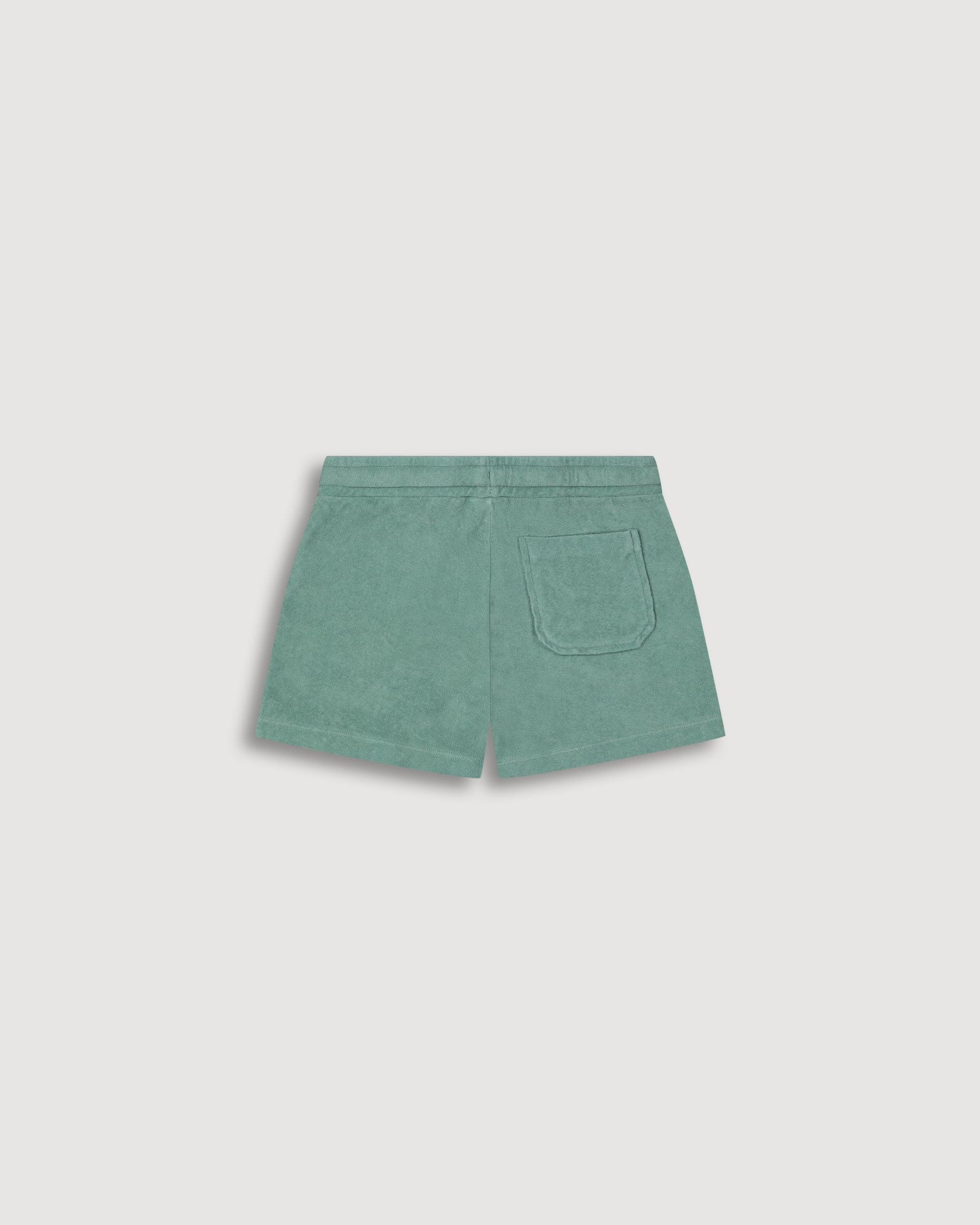 Short Fille en Eponge Vert Agave Tivu