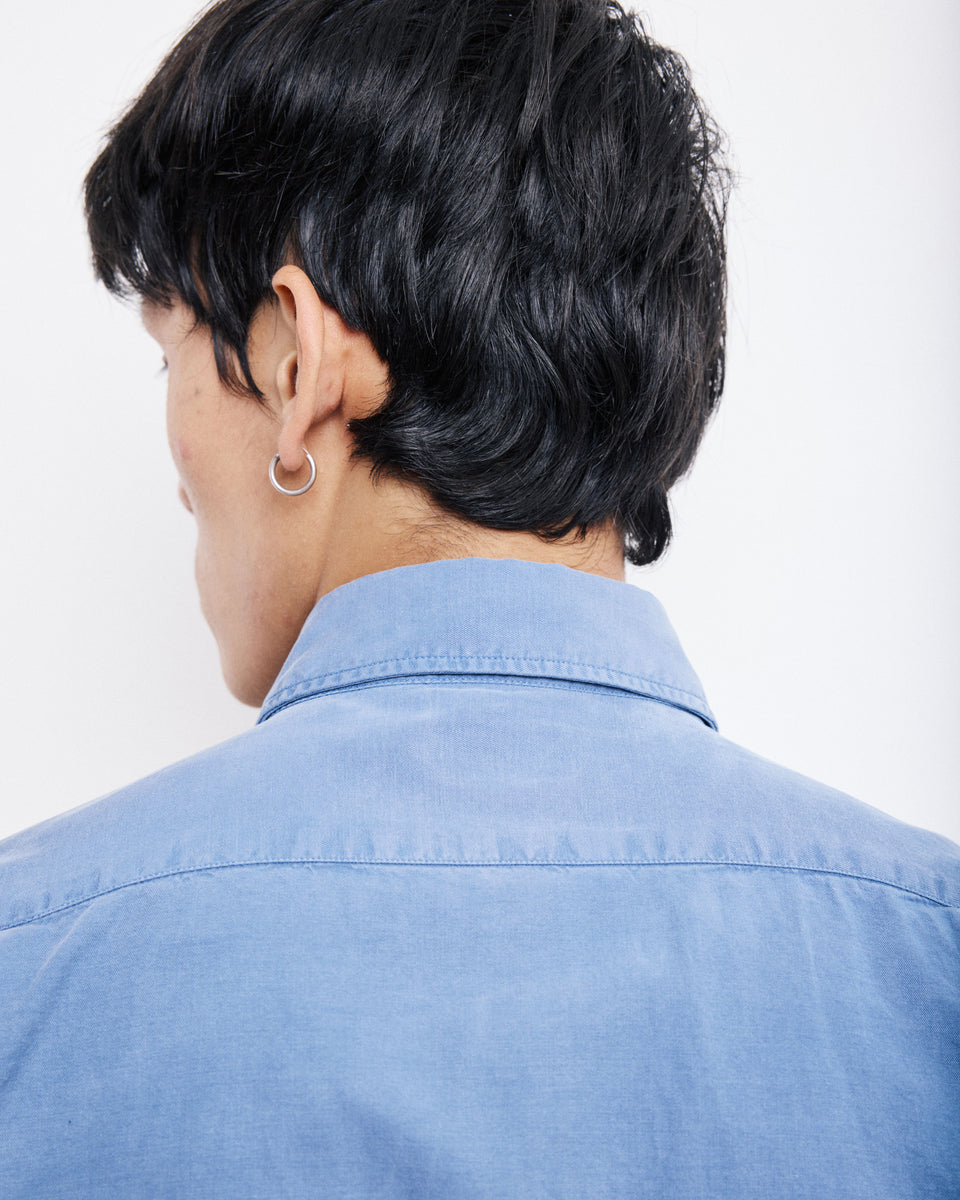 Chemise Homme en Tencel & Coton Bleu Denim Paul - Image 3