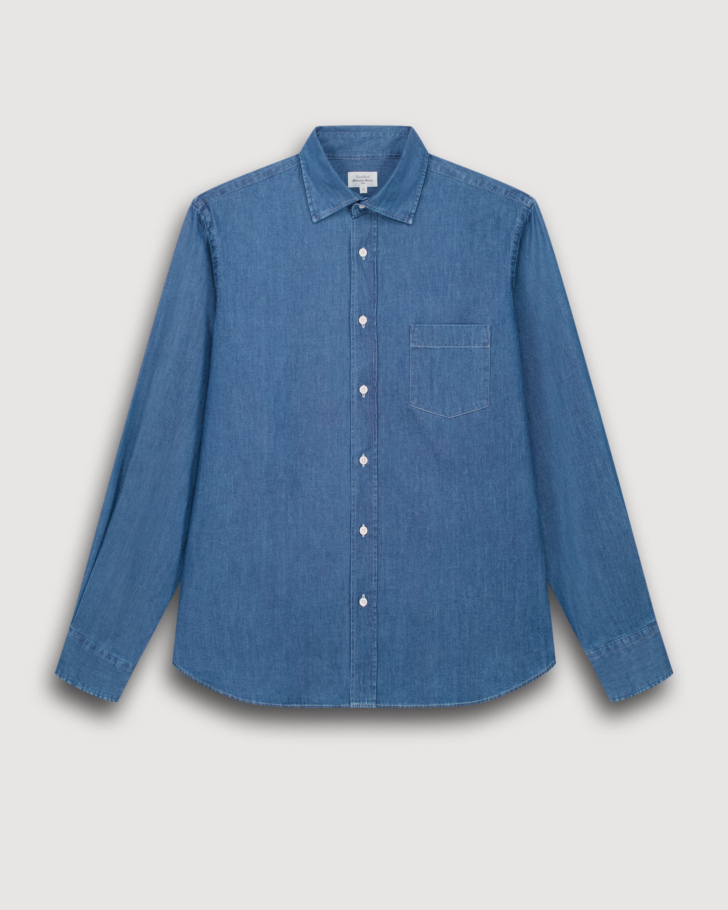 Paul Men's Indigo Blue Denim Shirt