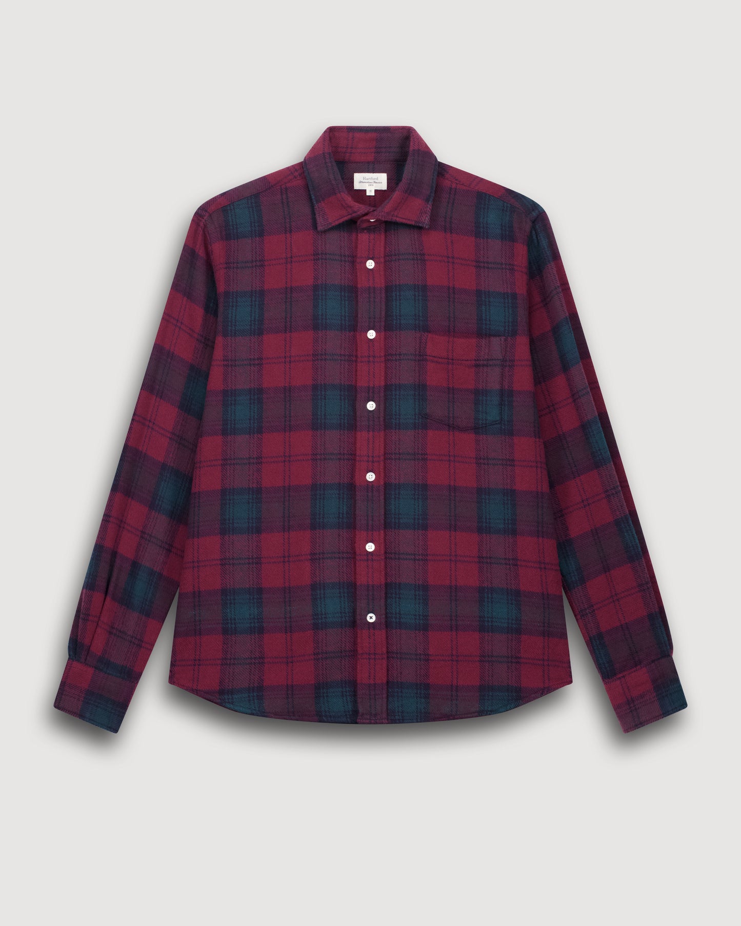 Paul Men's Red Checked Flannel Shirt