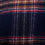 Dave Men's Navy Blue Checked Double Face Wool Jacket