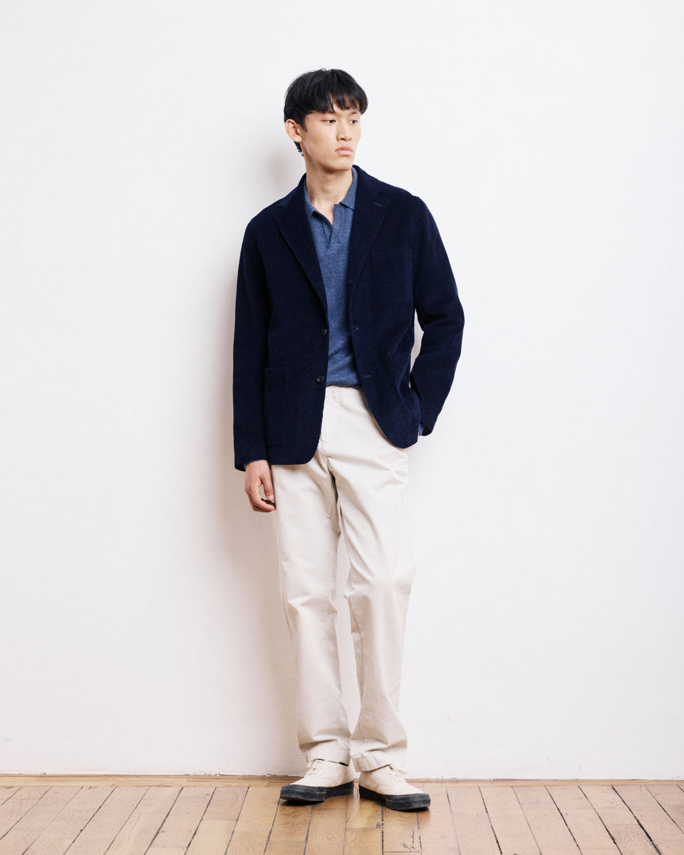 Chaqueta Hombre en PanaAzul Marino Jonny - Image alternative