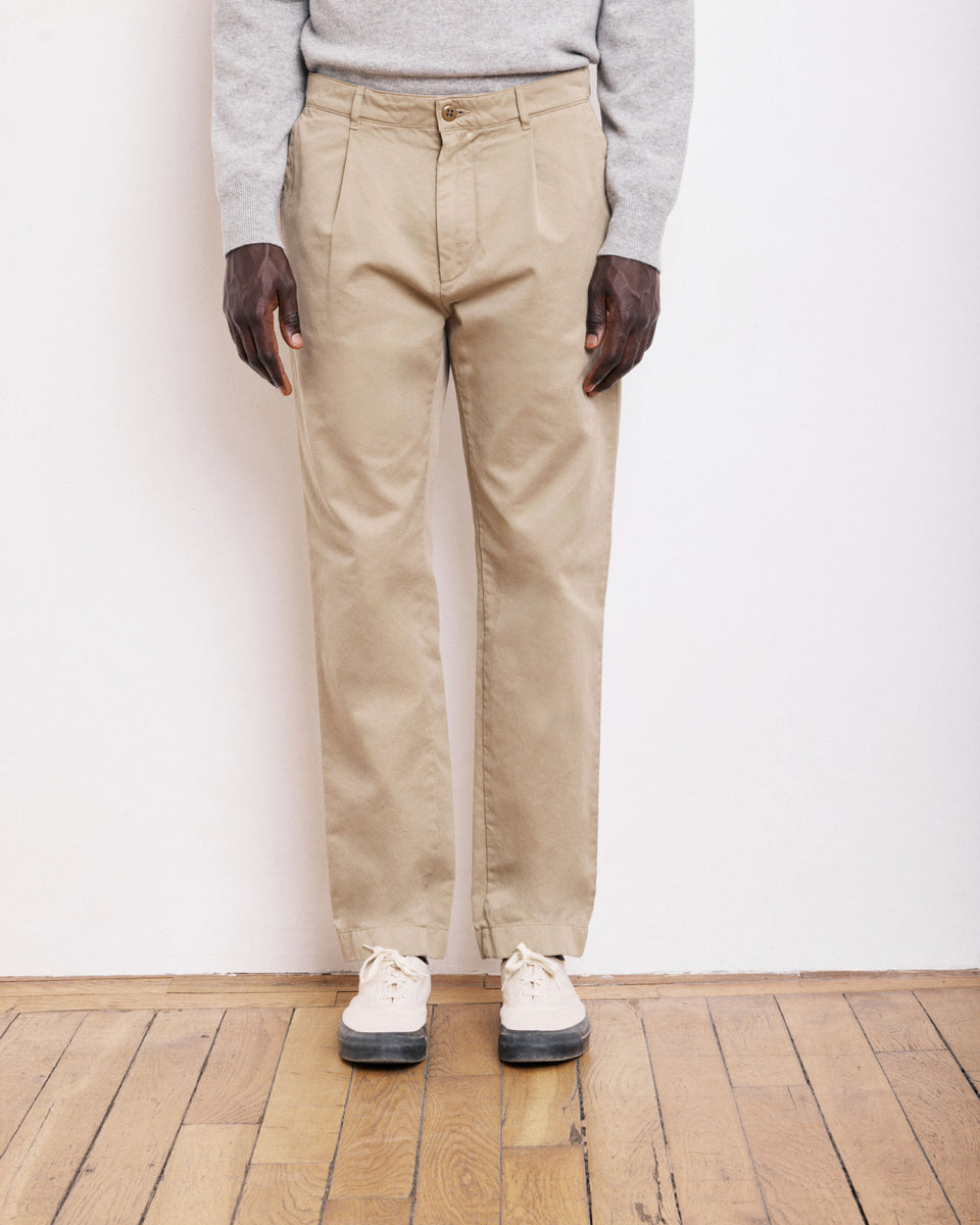 Pantalon Homme en Chino Beige Tommy - Image alternative
