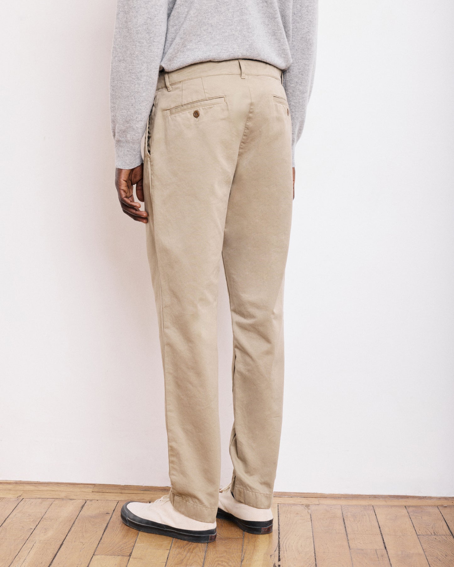 Pantalon Homme en Chino Beige Tommy