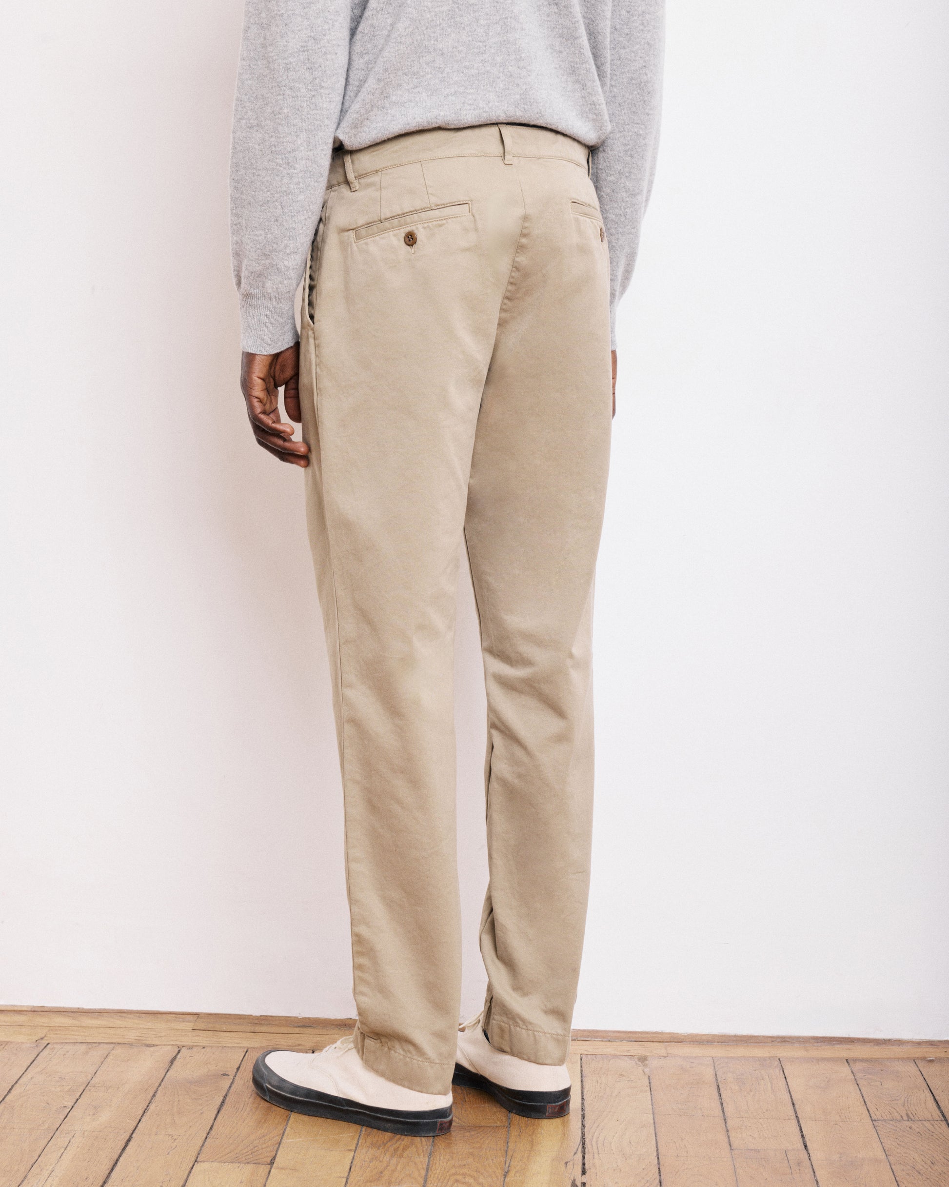 Pantalon Homme en Chino Beige Tommy