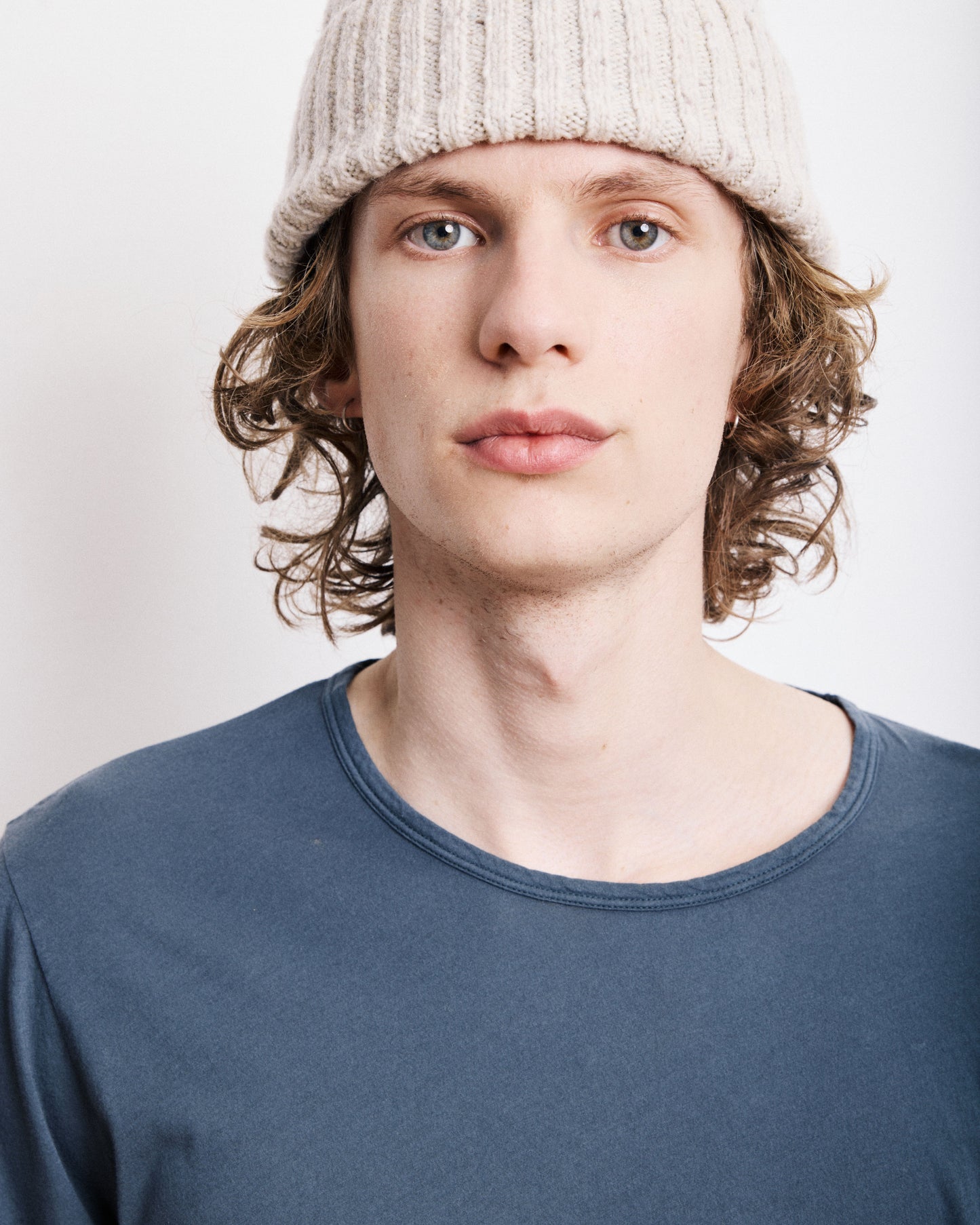T-Shirt Homme en Jersey Léger Carbone Light Crew