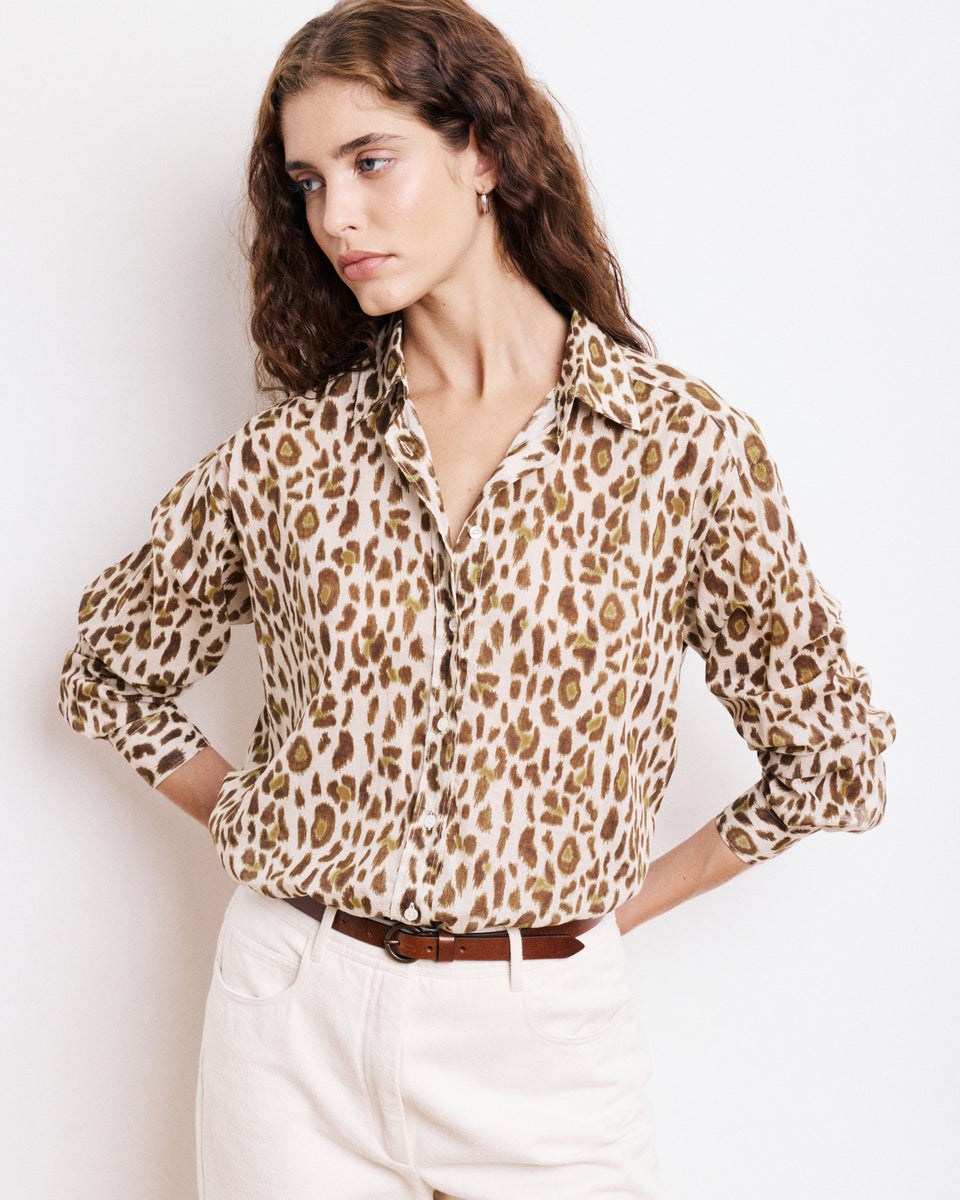 Ceinture Femme en Cuir Marron Amour - Image principale